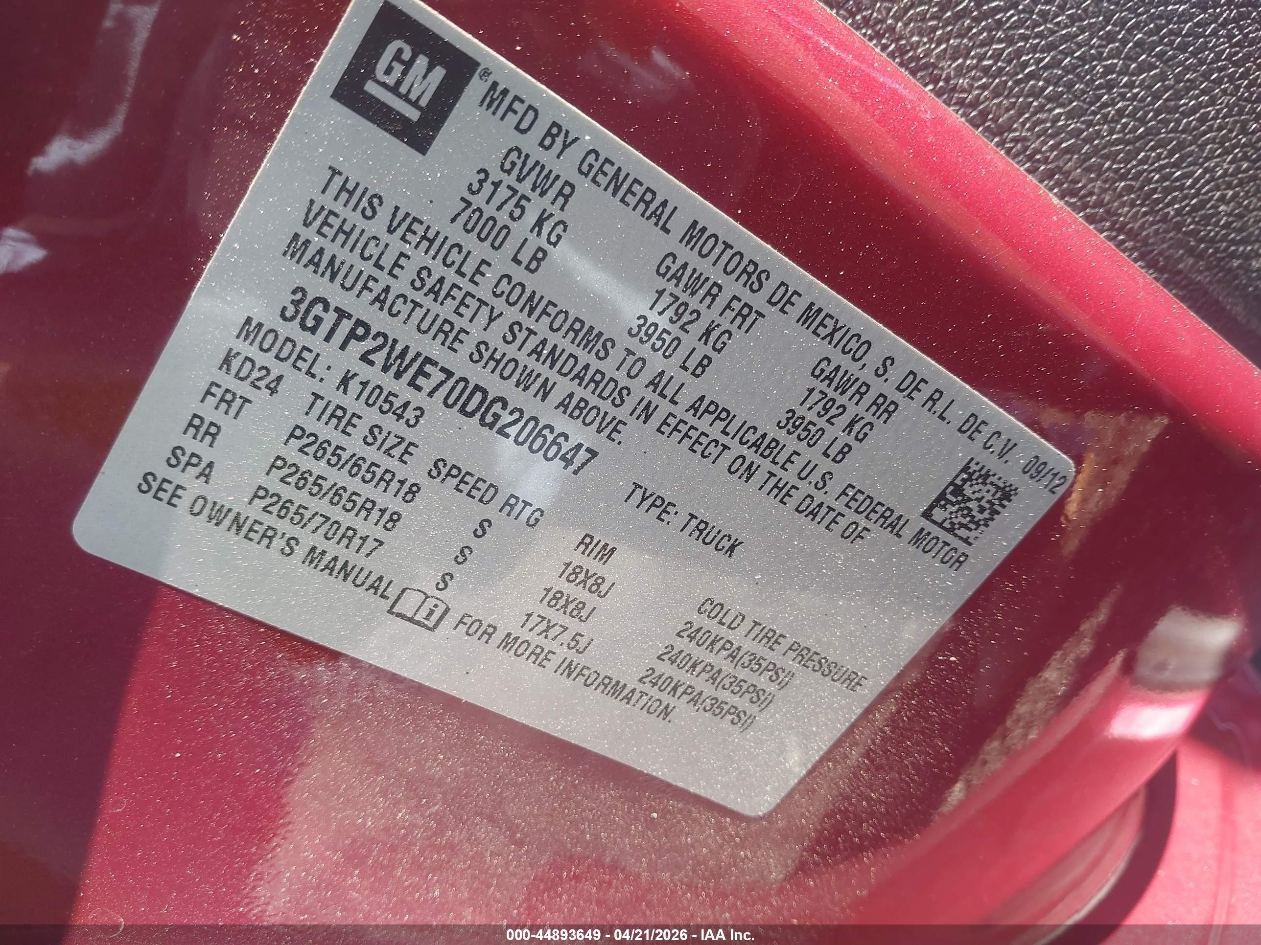 2013 Gmc Sierra 1500 Slt Maroon vin: 3GTP2WE70DG206647