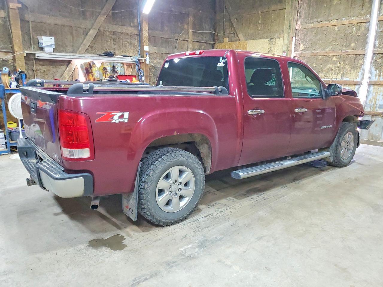 2013 Gmc Sierra K1500 Slt Maroon vin: 3GTP2WE70DG269926