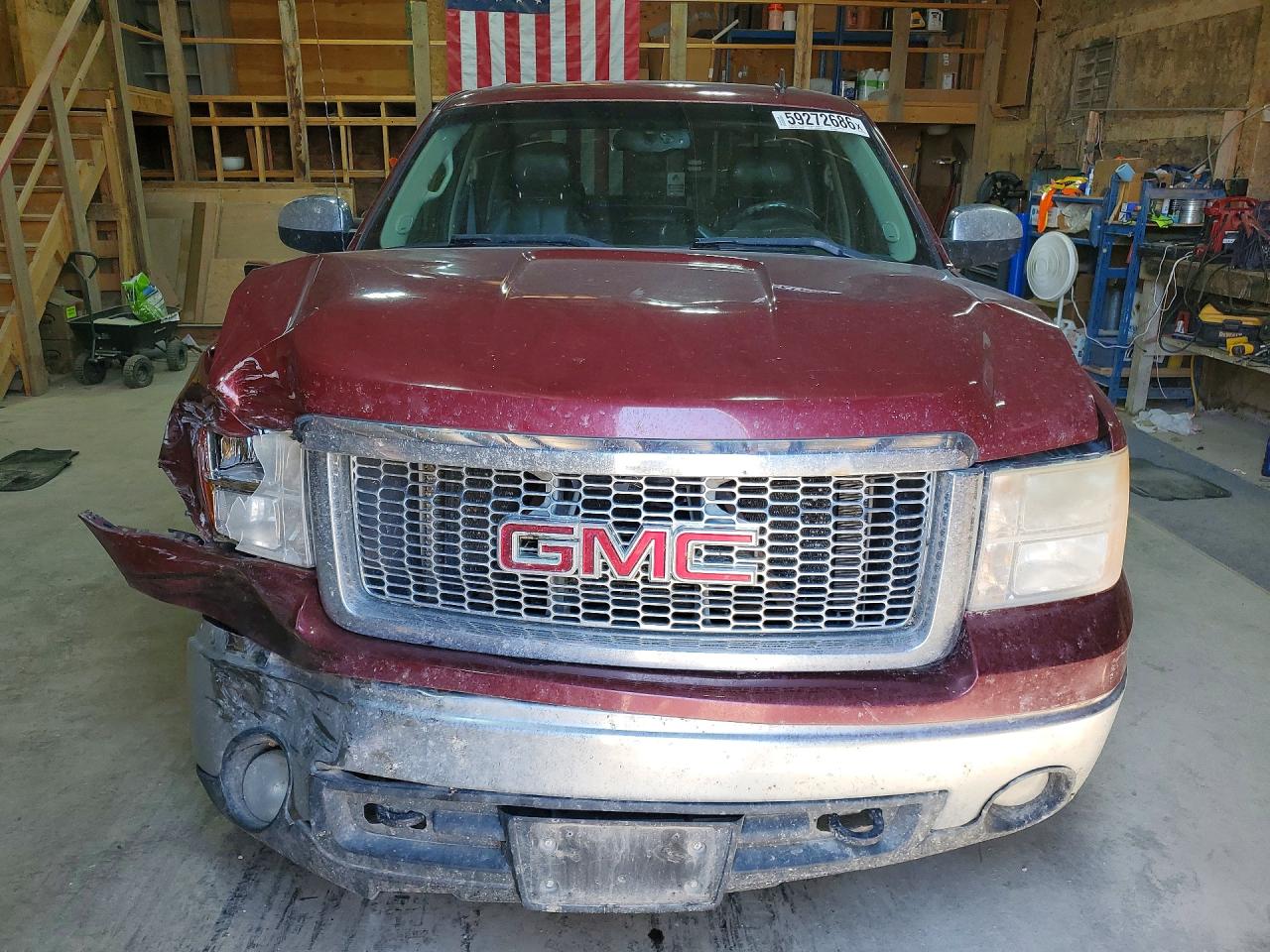 2013 Gmc Sierra K1500 Slt Maroon vin: 3GTP2WE70DG269926