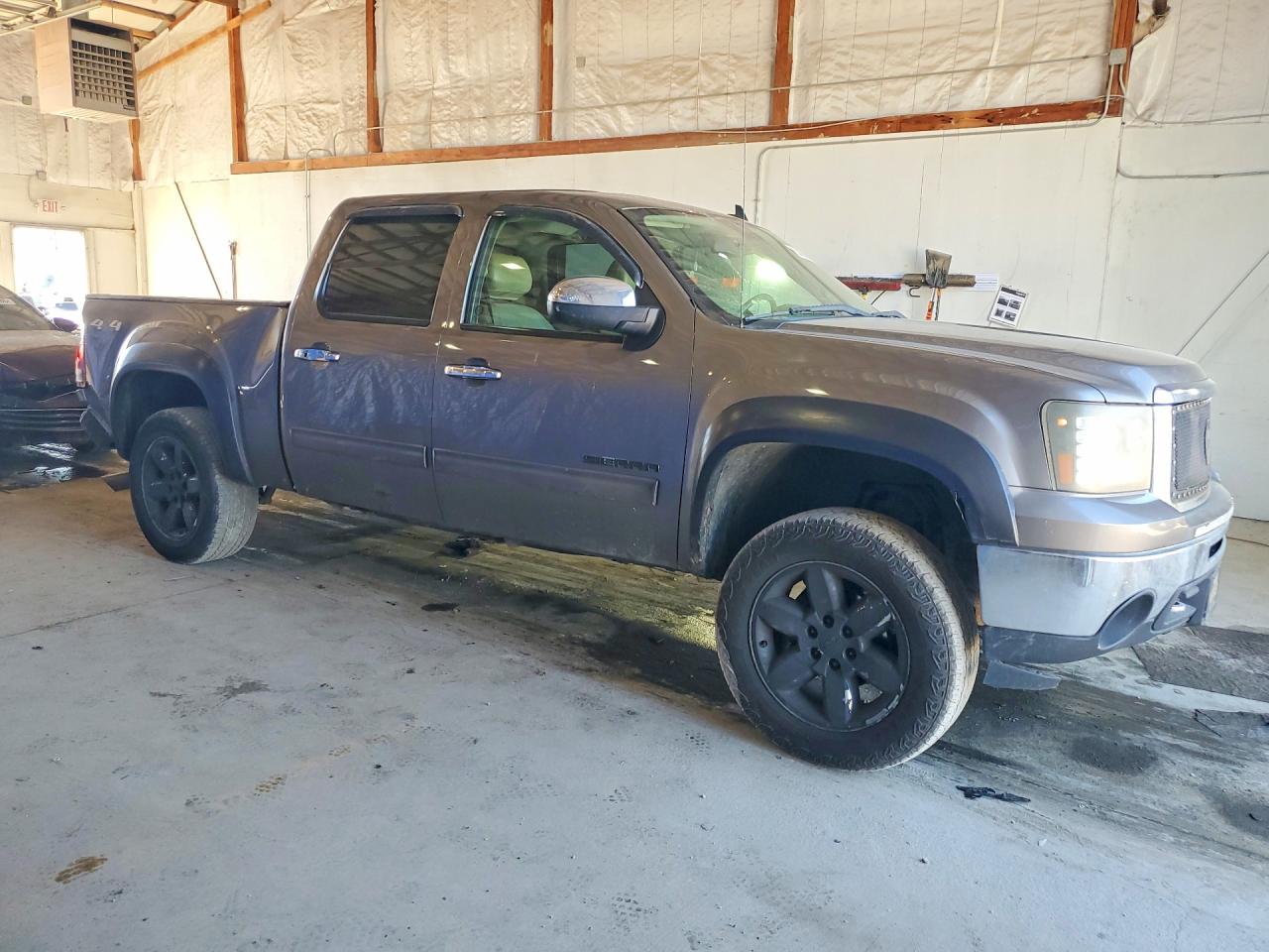 2013 Gmc Sierra K1500 Slt Gray vin: 3GTP2WE70DG283180