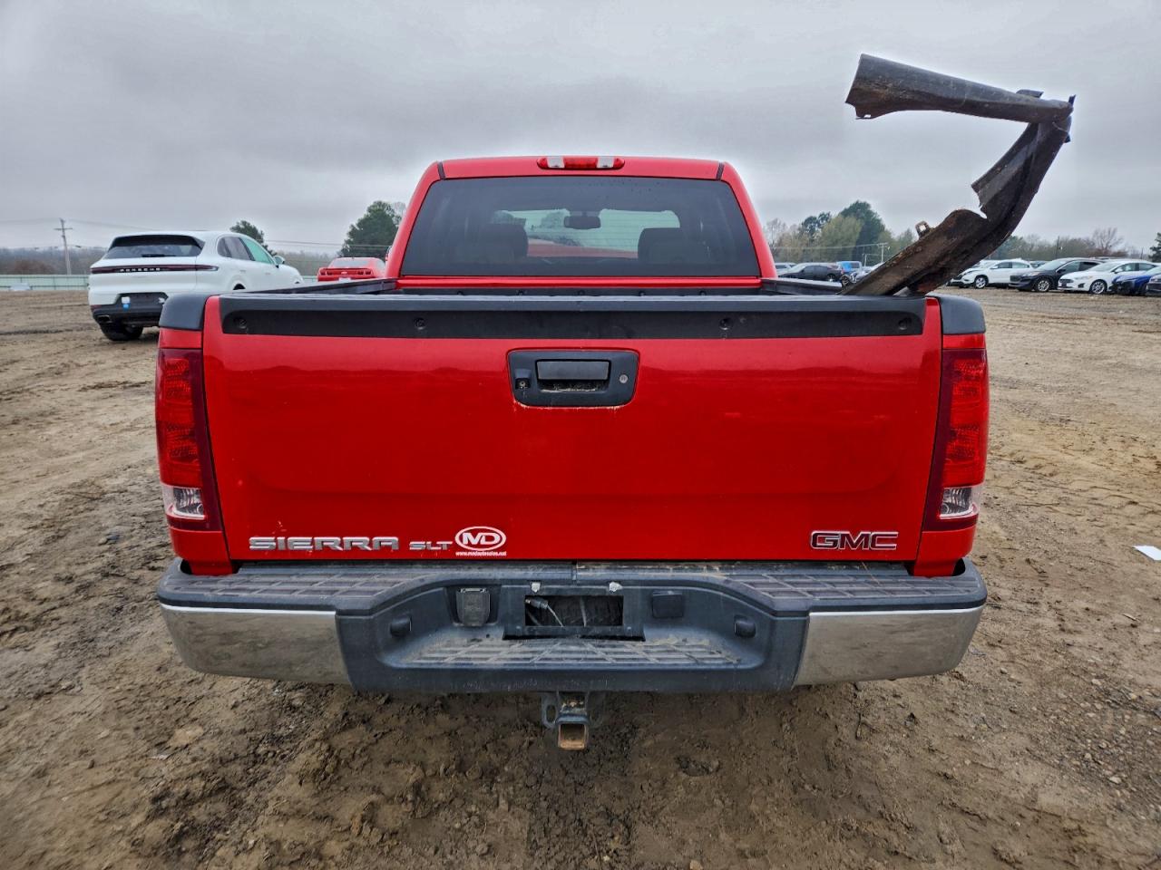 2013 Gmc Sierra K1500 Slt Red vin: 3GTP2WE70DG368035