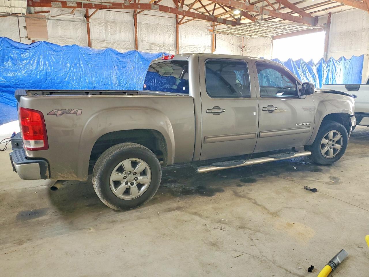 2013 Gmc Sierra K1500 Slt Gray vin: 3GTP2WE71DG291501