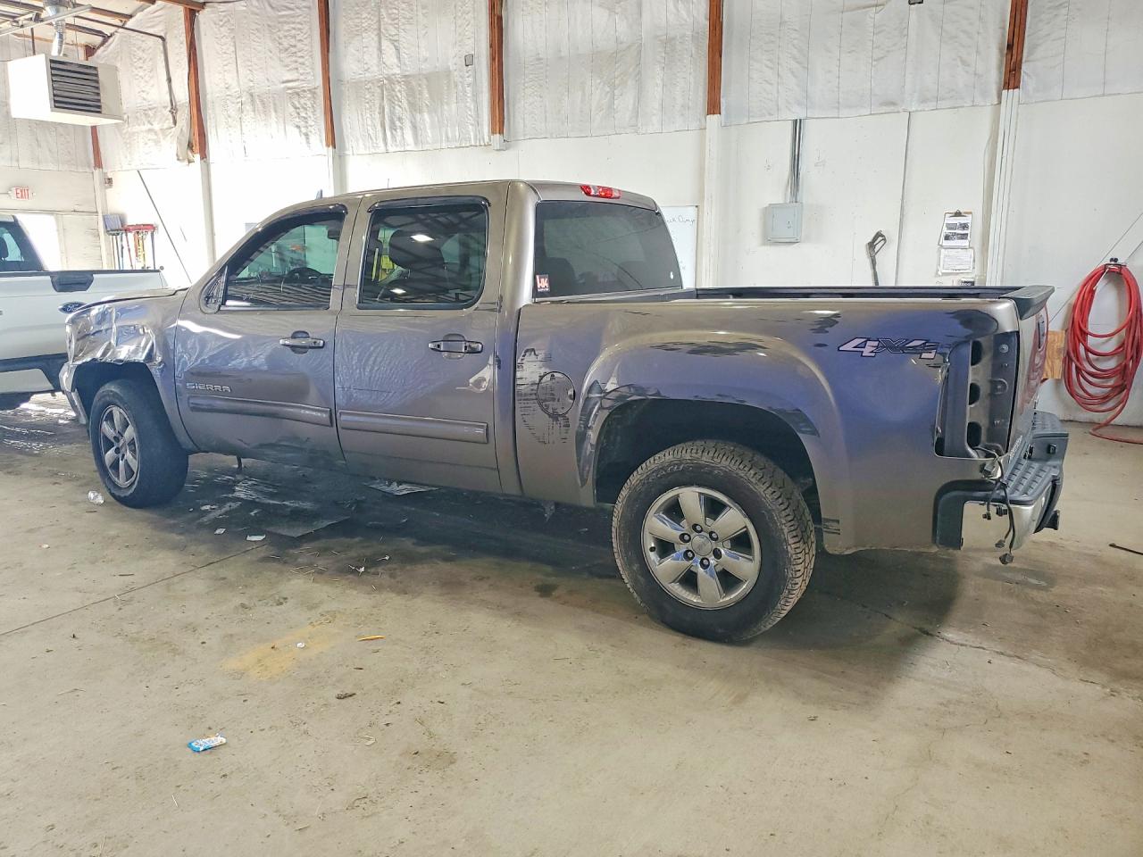 2013 Gmc Sierra K1500 Slt Gray vin: 3GTP2WE71DG291501