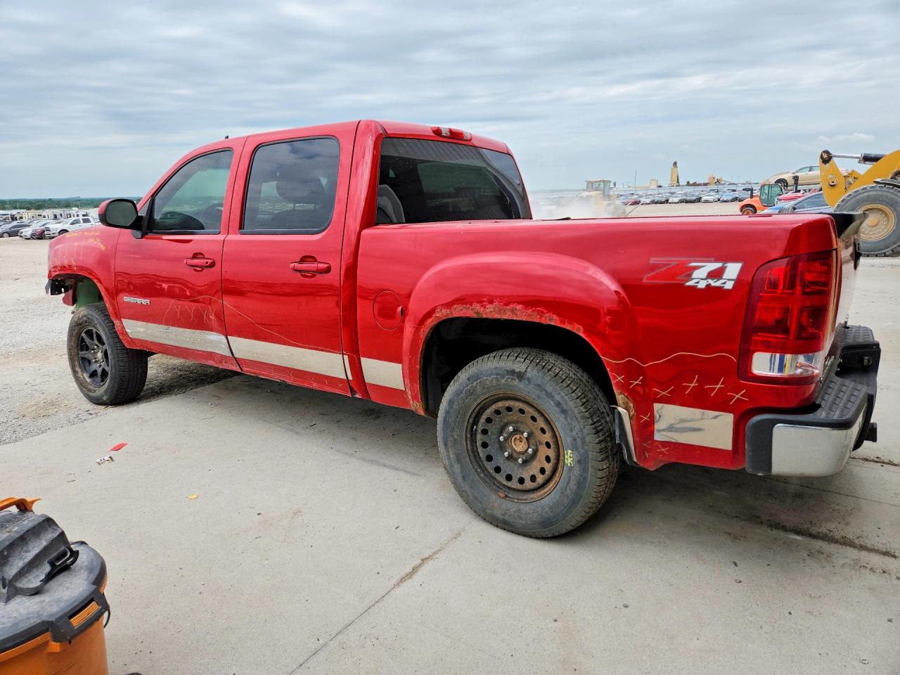 2012 Gmc Sierra K1500 Slt Red vin: 3GTP2WE72CG157501