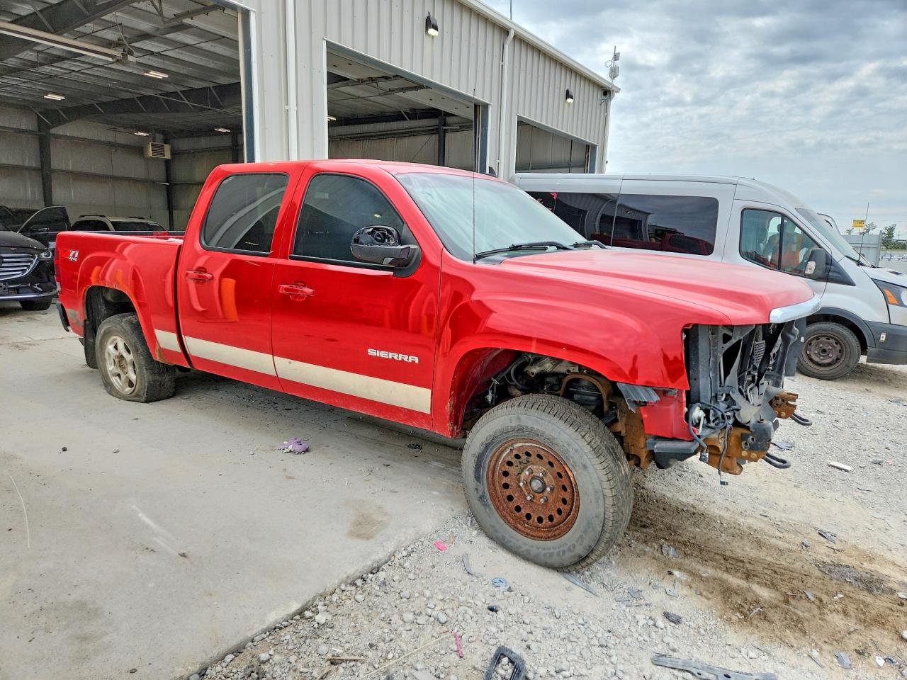 2012 Gmc Sierra K1500 Slt Red vin: 3GTP2WE72CG157501