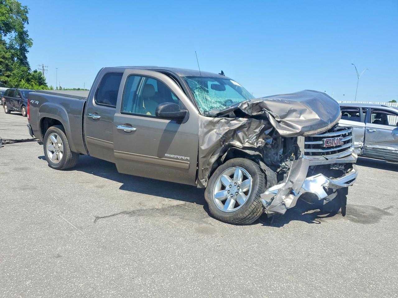 2013 Gmc Sierra K1500 Slt Tan vin: 3GTP2WE72DG132549