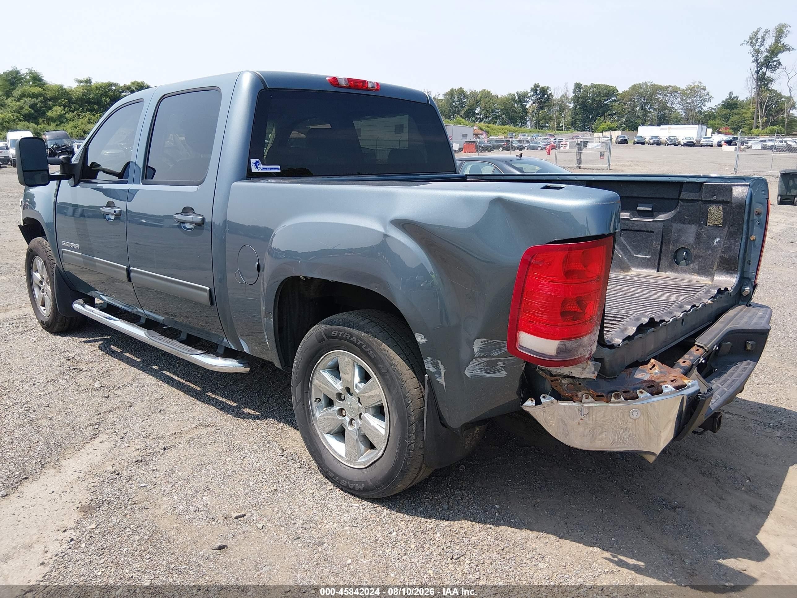 2013 Gmc Sierra 1500 Slt Blue vin: 3GTP2WE72DG163333