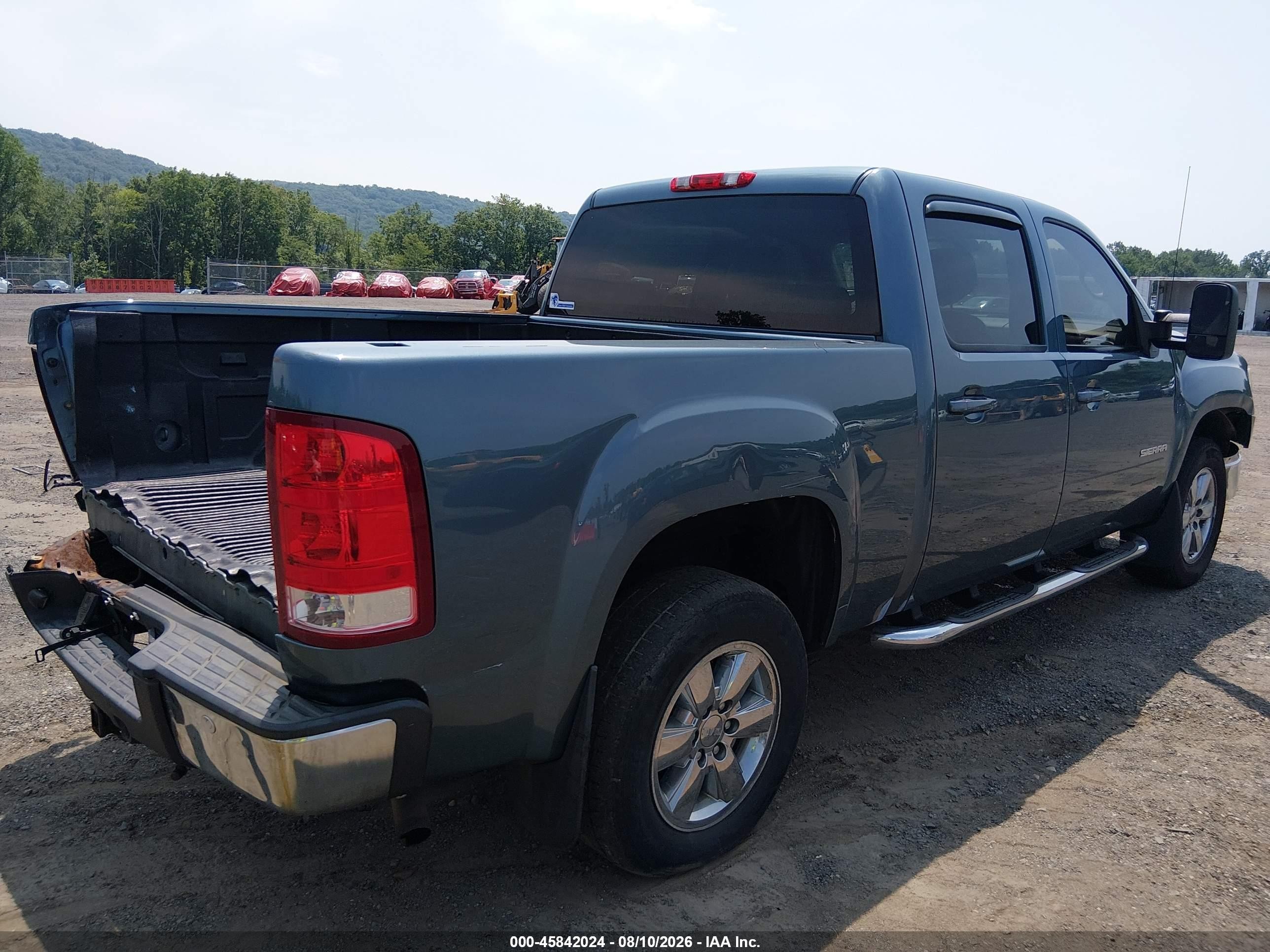 2013 Gmc Sierra 1500 Slt Blue vin: 3GTP2WE72DG163333