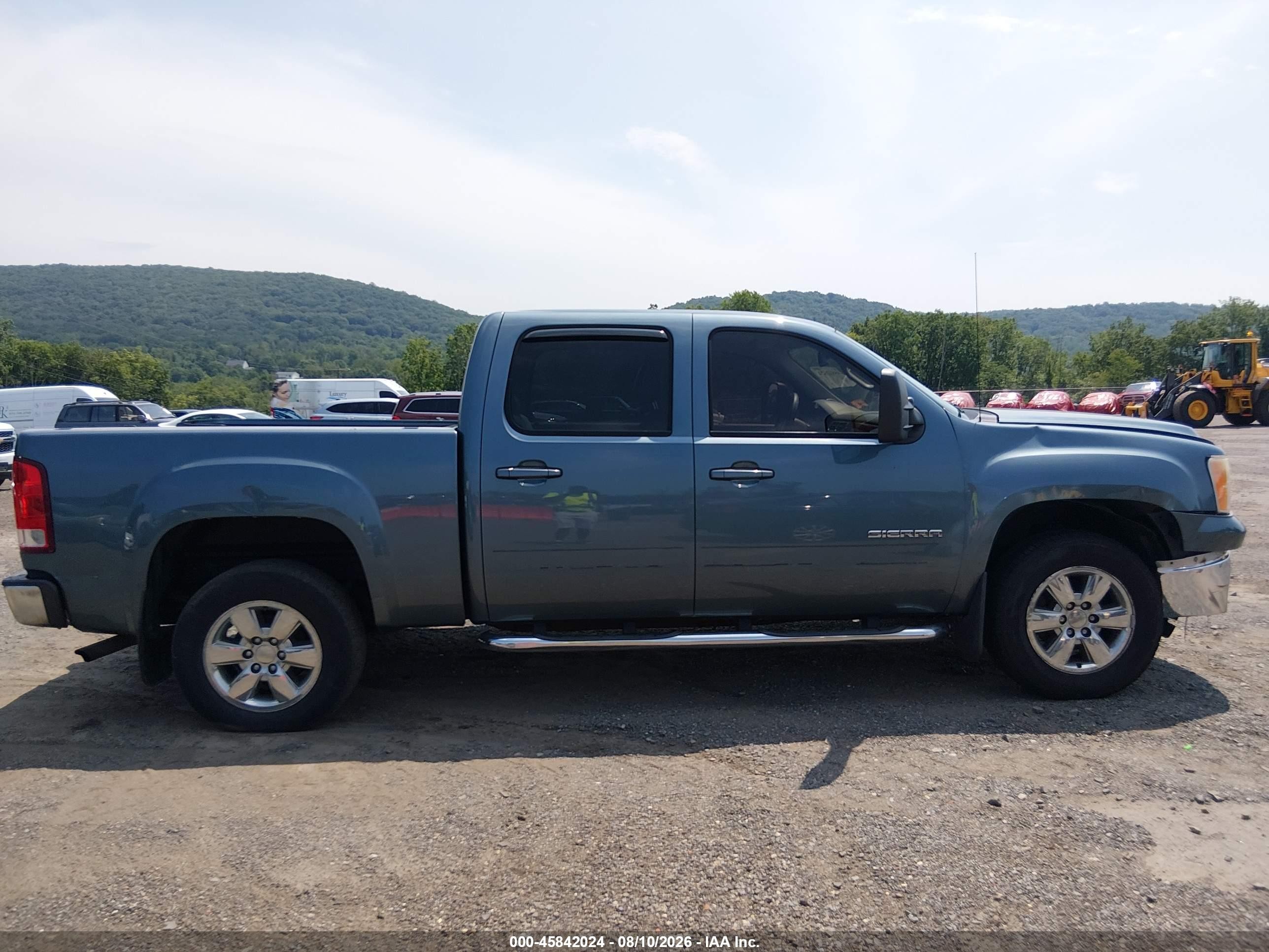 2013 Gmc Sierra 1500 Slt Blue vin: 3GTP2WE72DG163333