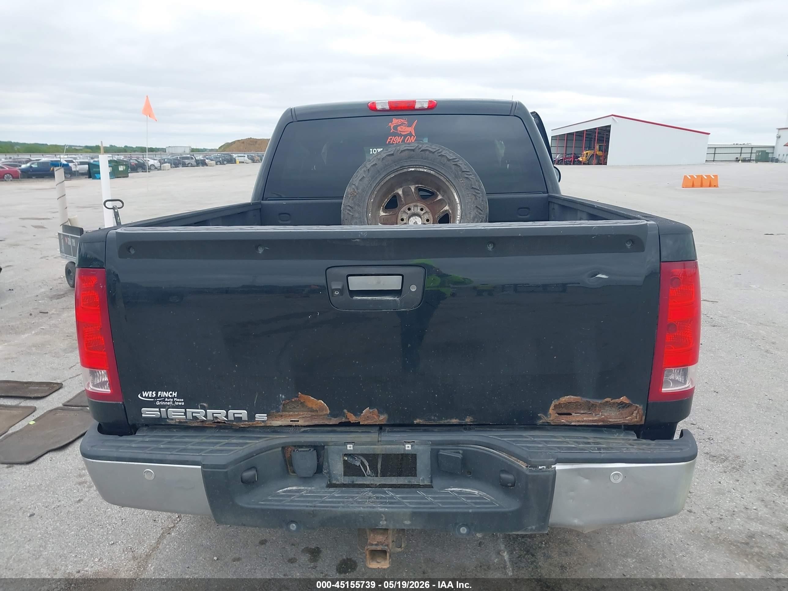 2013 Gmc Sierra 1500 Slt Черный vin: 3GTP2WE72DG211462