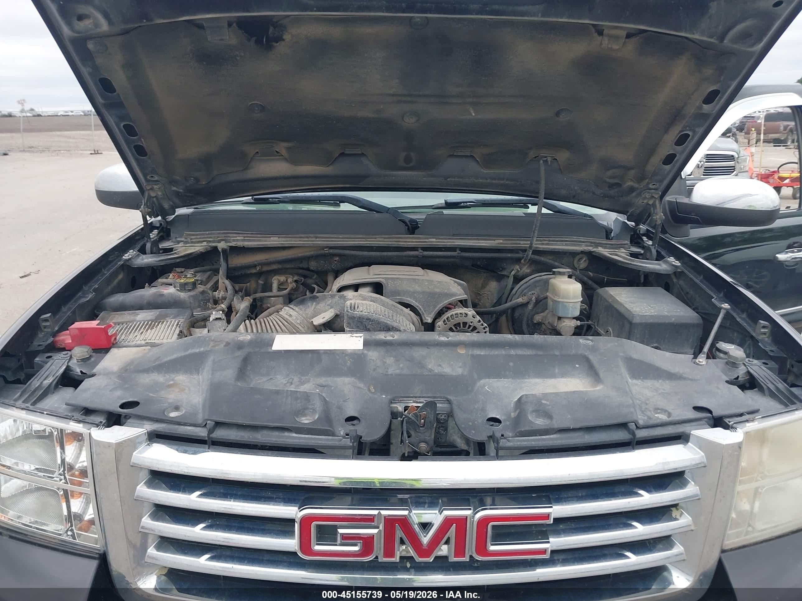 2013 Gmc Sierra 1500 Slt Черный vin: 3GTP2WE72DG211462
