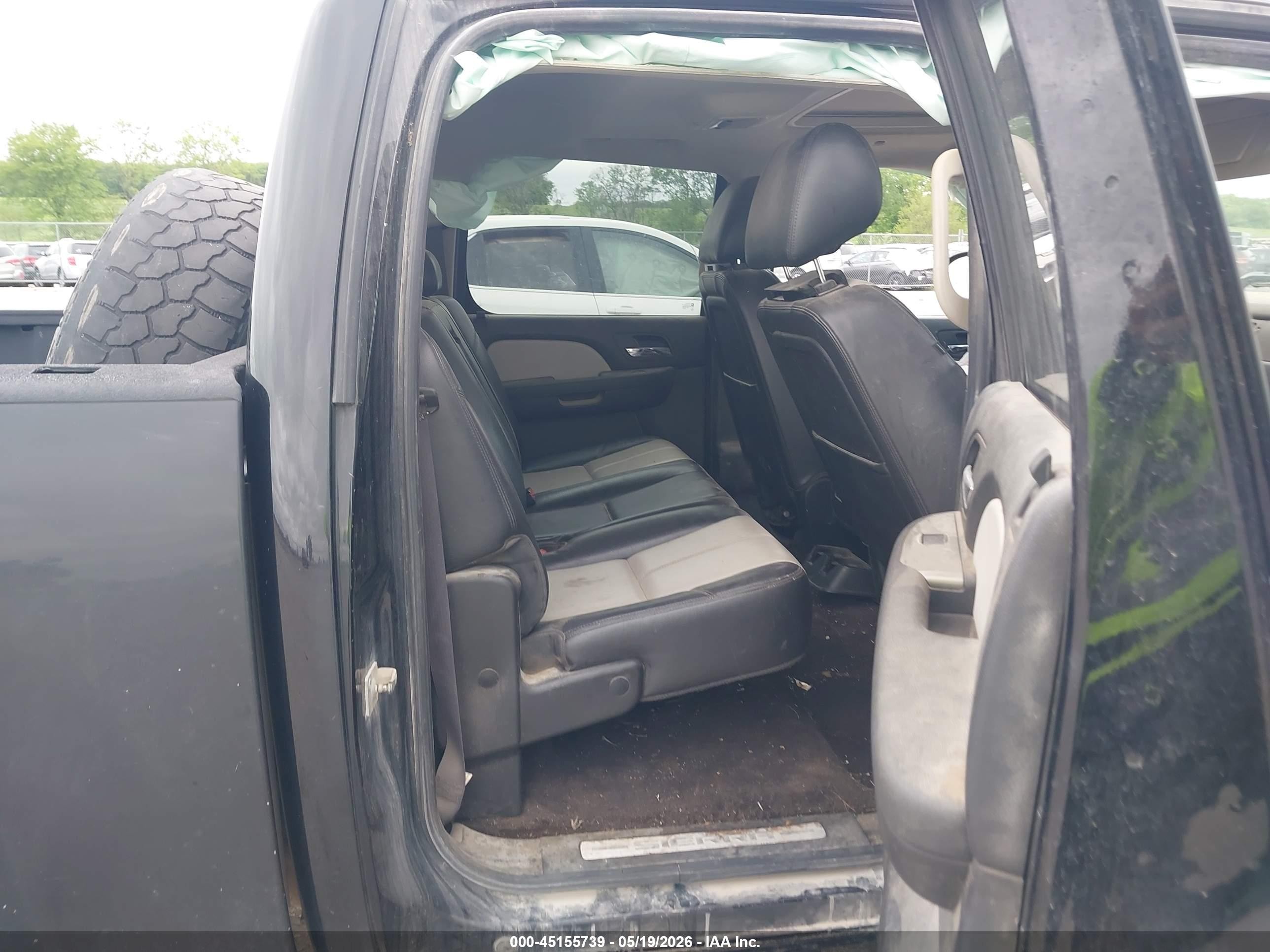2013 Gmc Sierra 1500 Slt Черный vin: 3GTP2WE72DG211462
