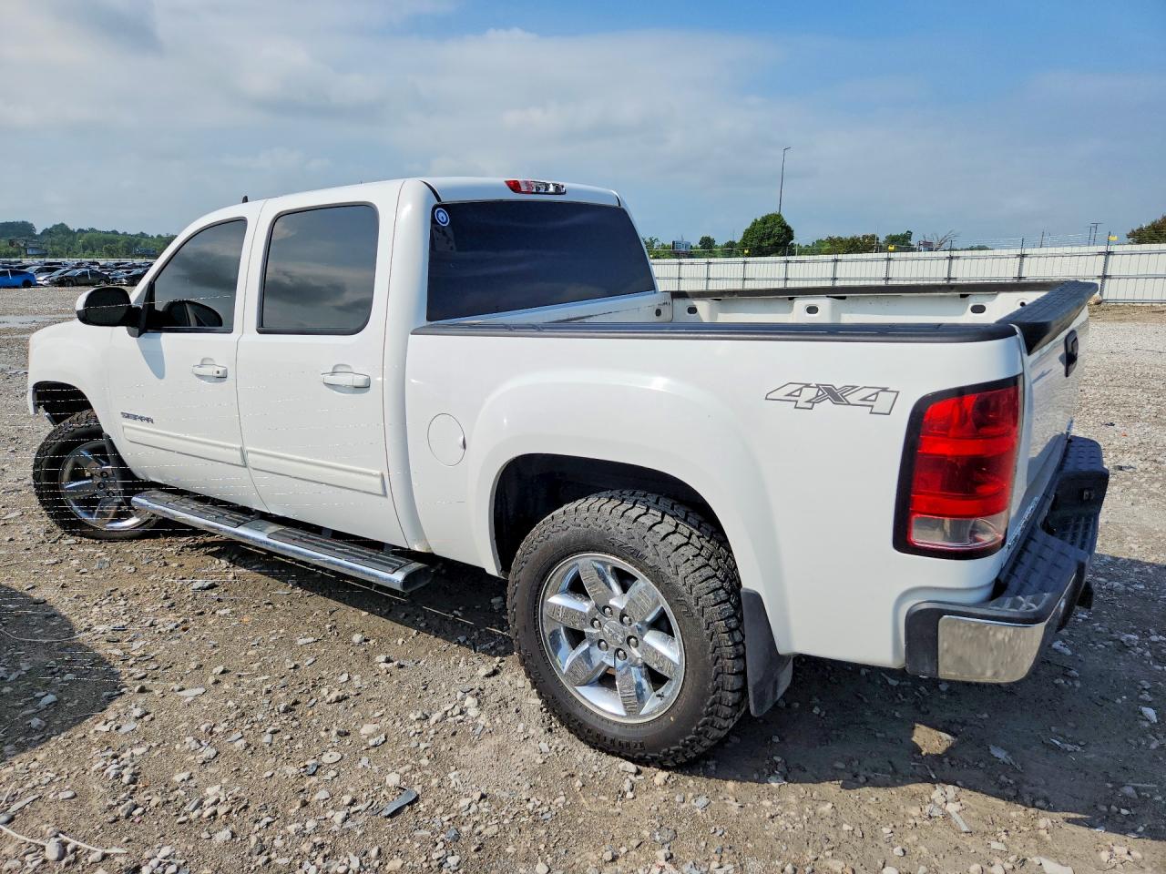 2013 Gmc Sierra K1500 Slt Белый vin: 3GTP2WE72DG377450
