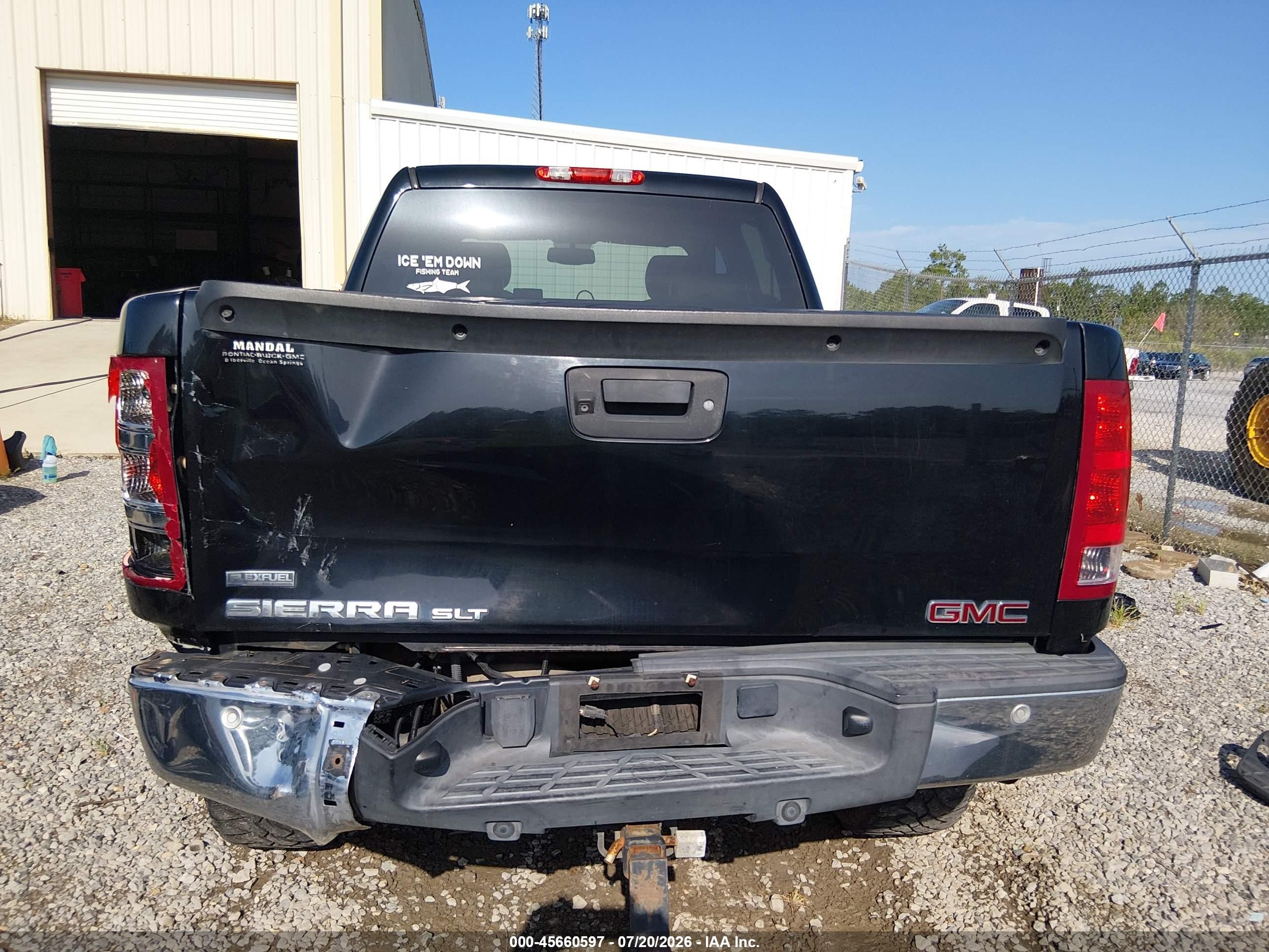 2012 Gmc Sierra 1500 Slt Black vin: 3GTP2WE73CG119503
