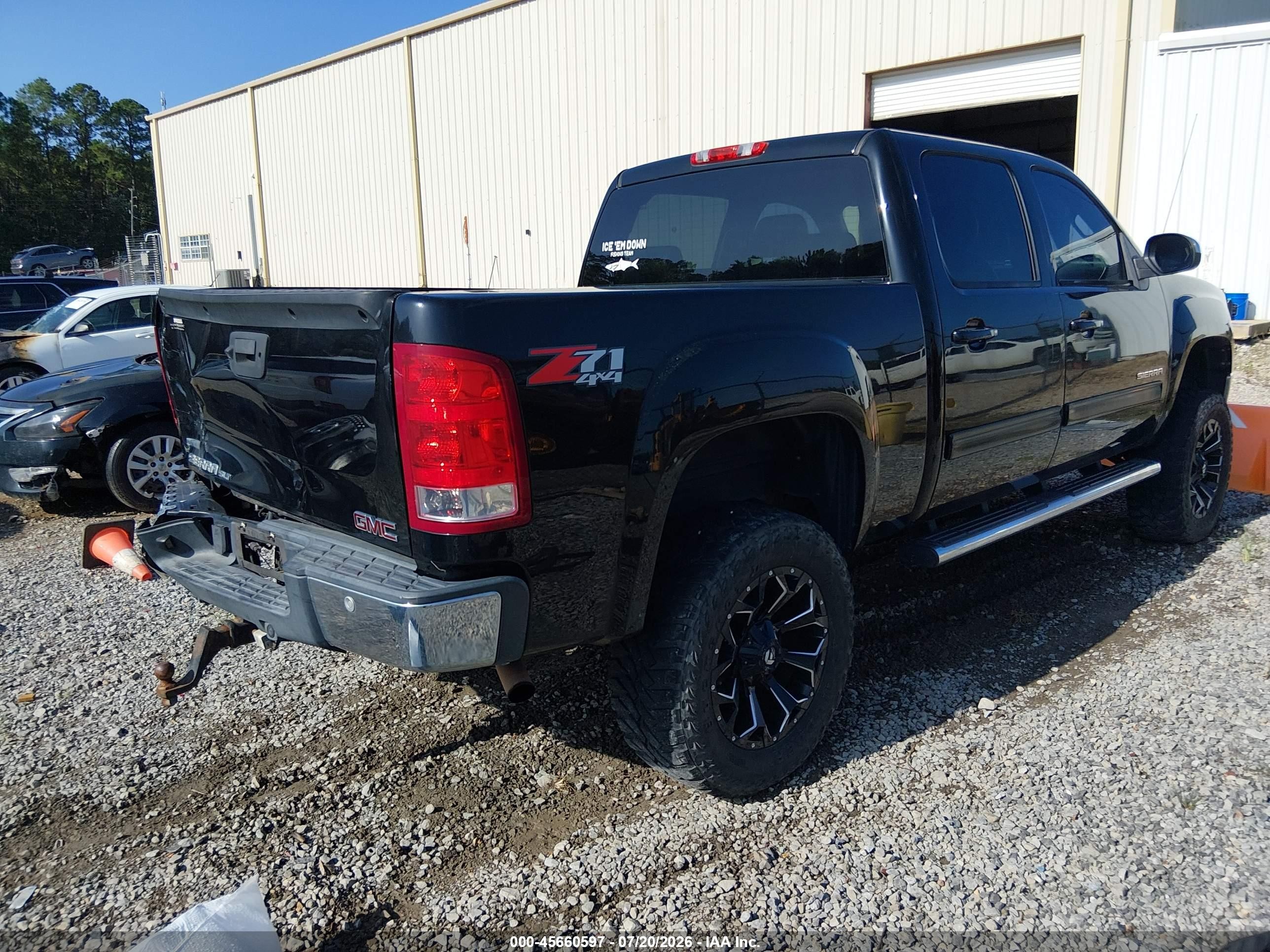 2012 Gmc Sierra 1500 Slt Black vin: 3GTP2WE73CG119503