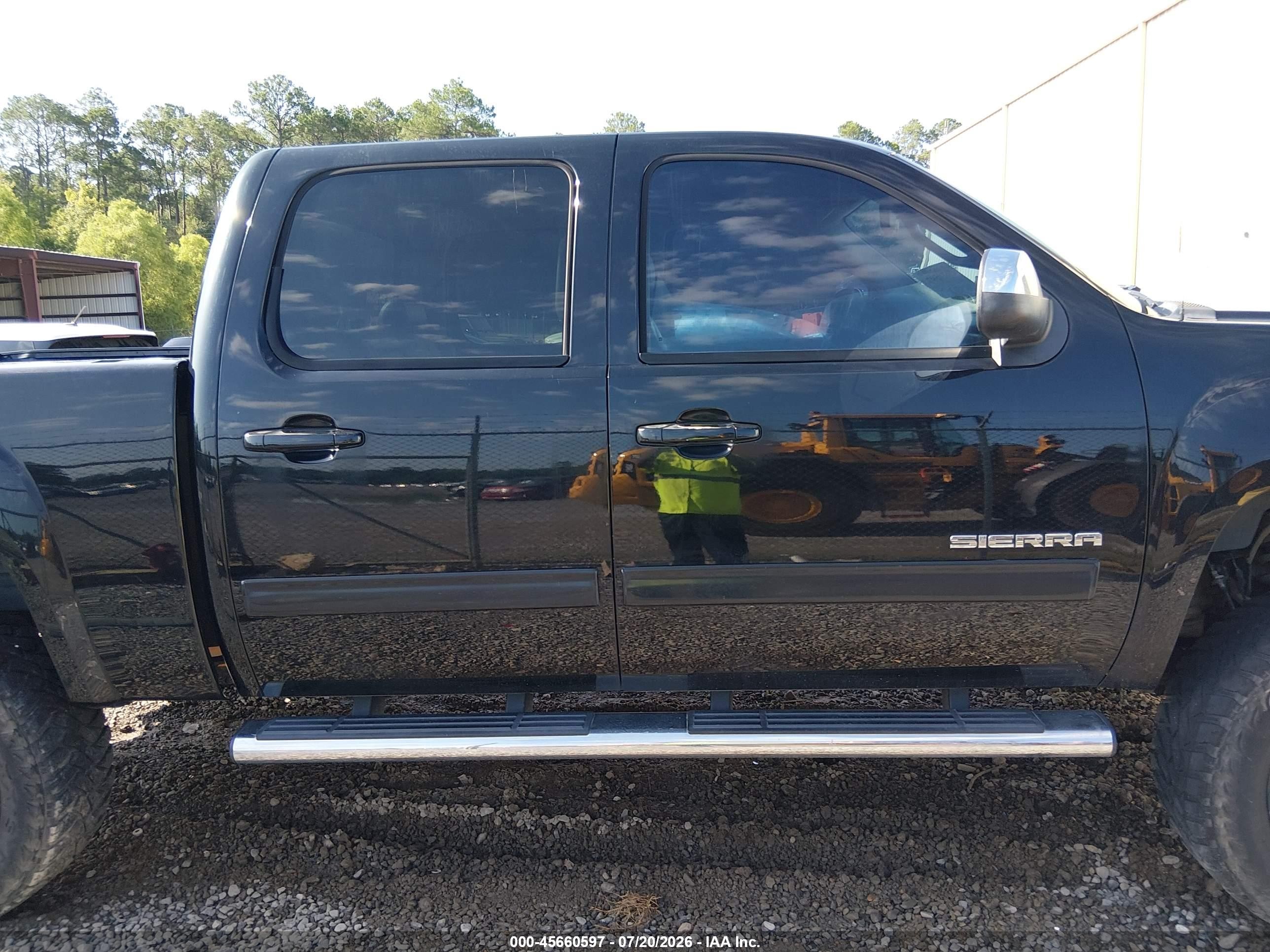 2012 Gmc Sierra 1500 Slt Black vin: 3GTP2WE73CG119503