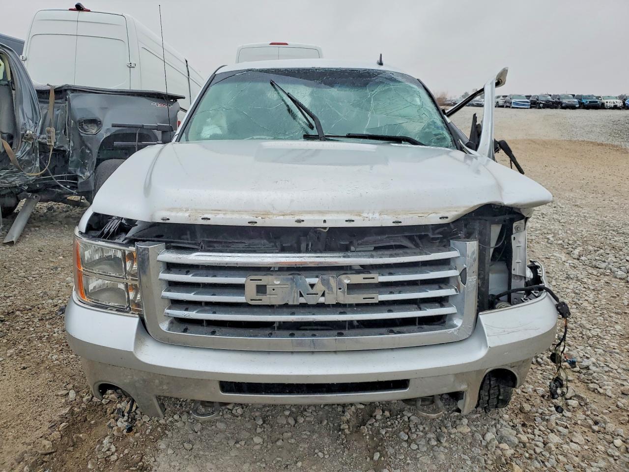2012 Gmc Sierra K1500 Slt Silver vin: 3GTP2WE73CG280479
