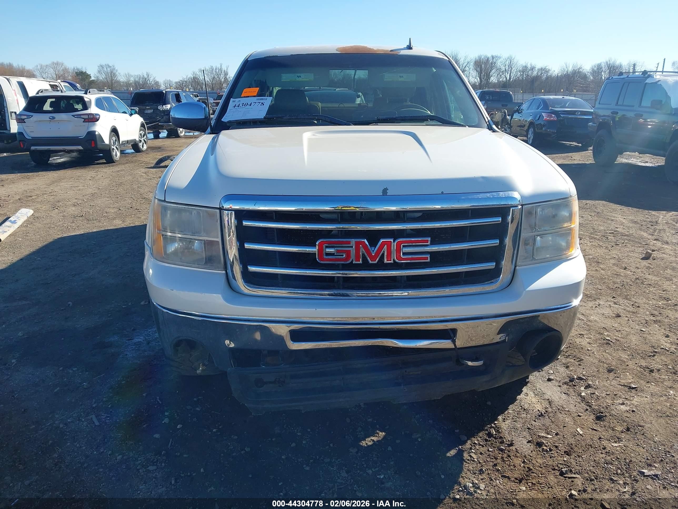 2013 Gmc Sierra 1500 Slt Белый vin: 3GTP2WE74DG346846