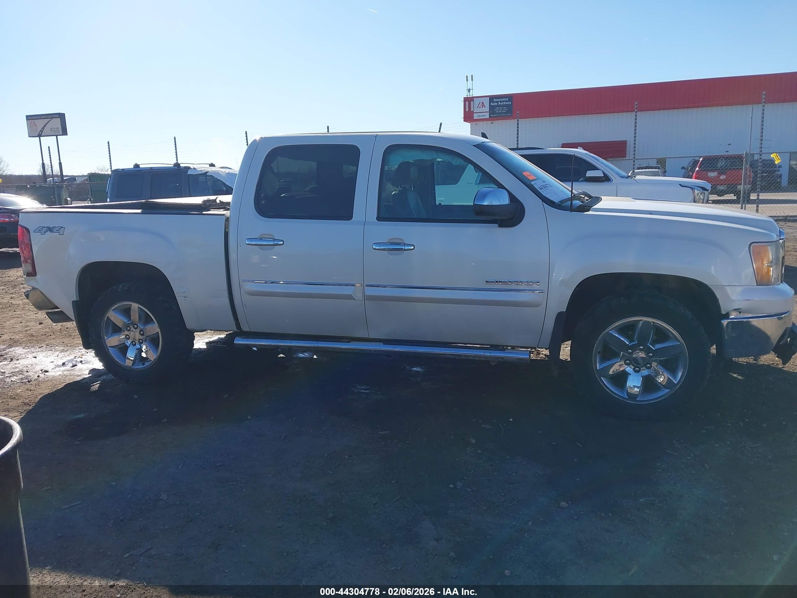 2013 Gmc Sierra 1500 Slt Белый vin: 3GTP2WE74DG346846