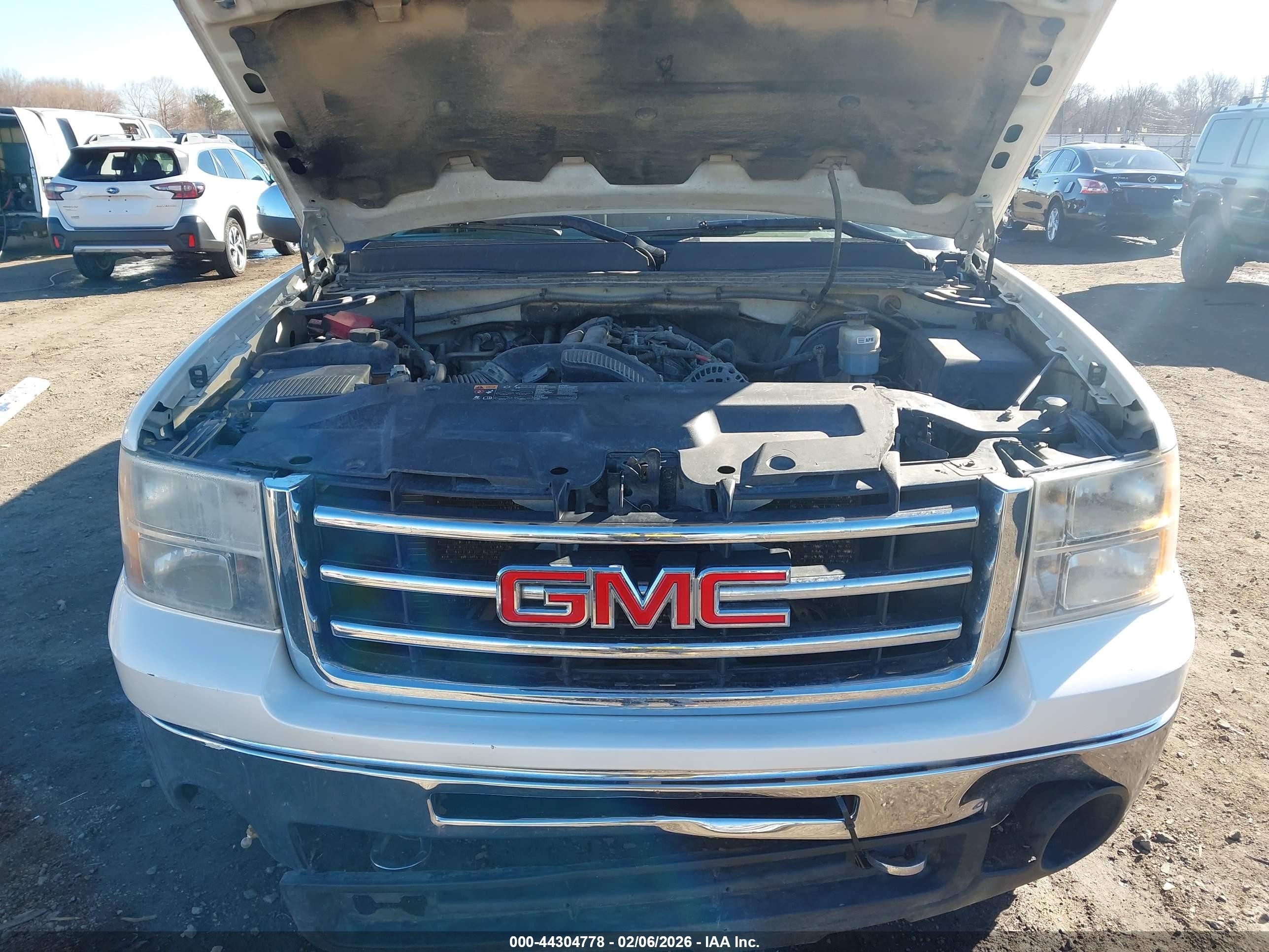 2013 Gmc Sierra 1500 Slt Белый vin: 3GTP2WE74DG346846