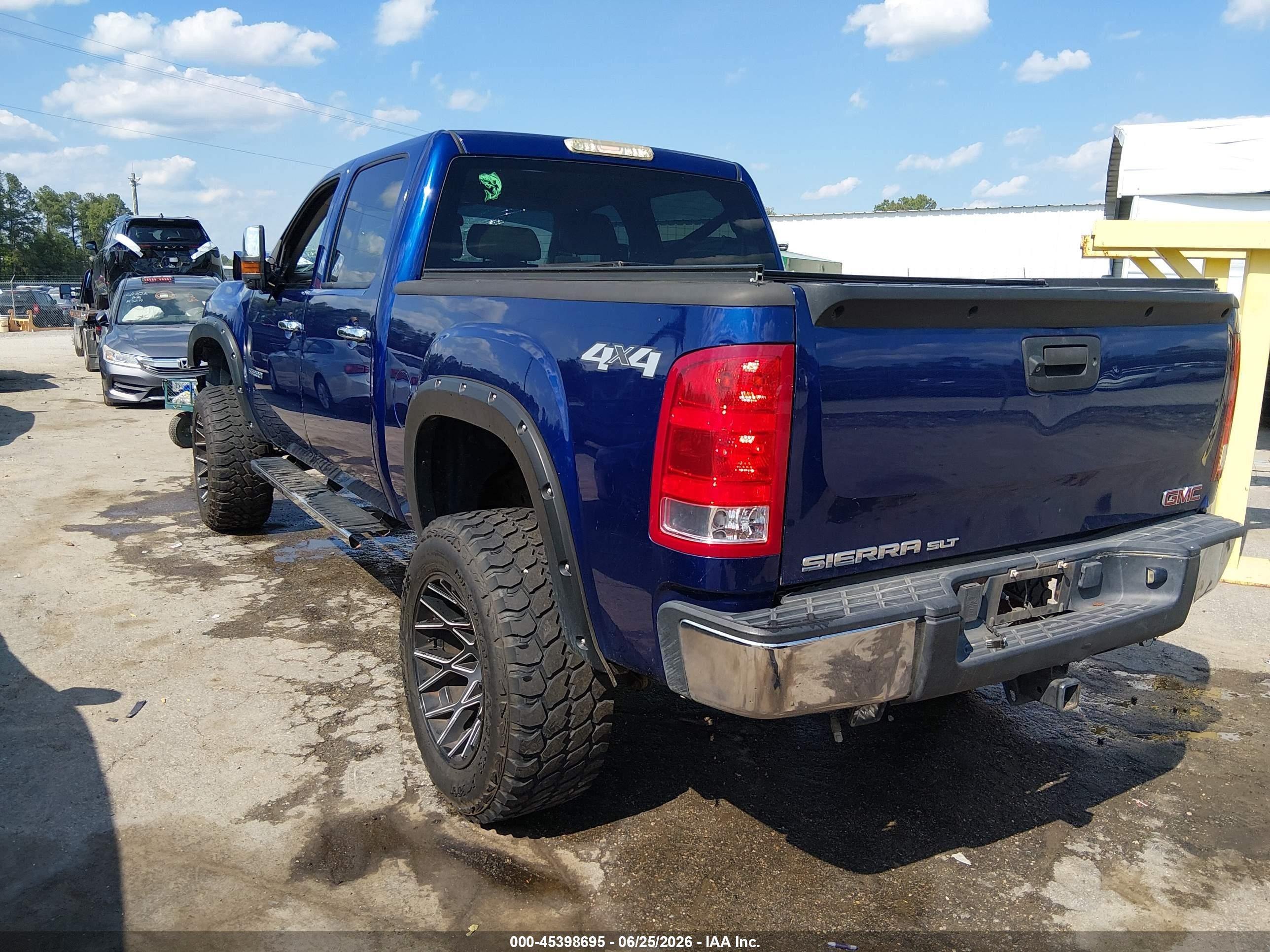 2013 Gmc Sierra 1500 Slt Blue vin: 3GTP2WE75DG164086