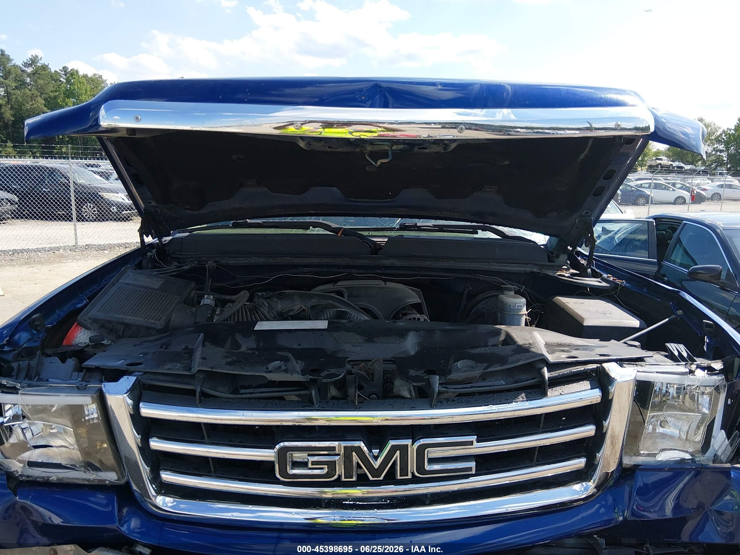 2013 Gmc Sierra 1500 Slt Blue vin: 3GTP2WE75DG164086