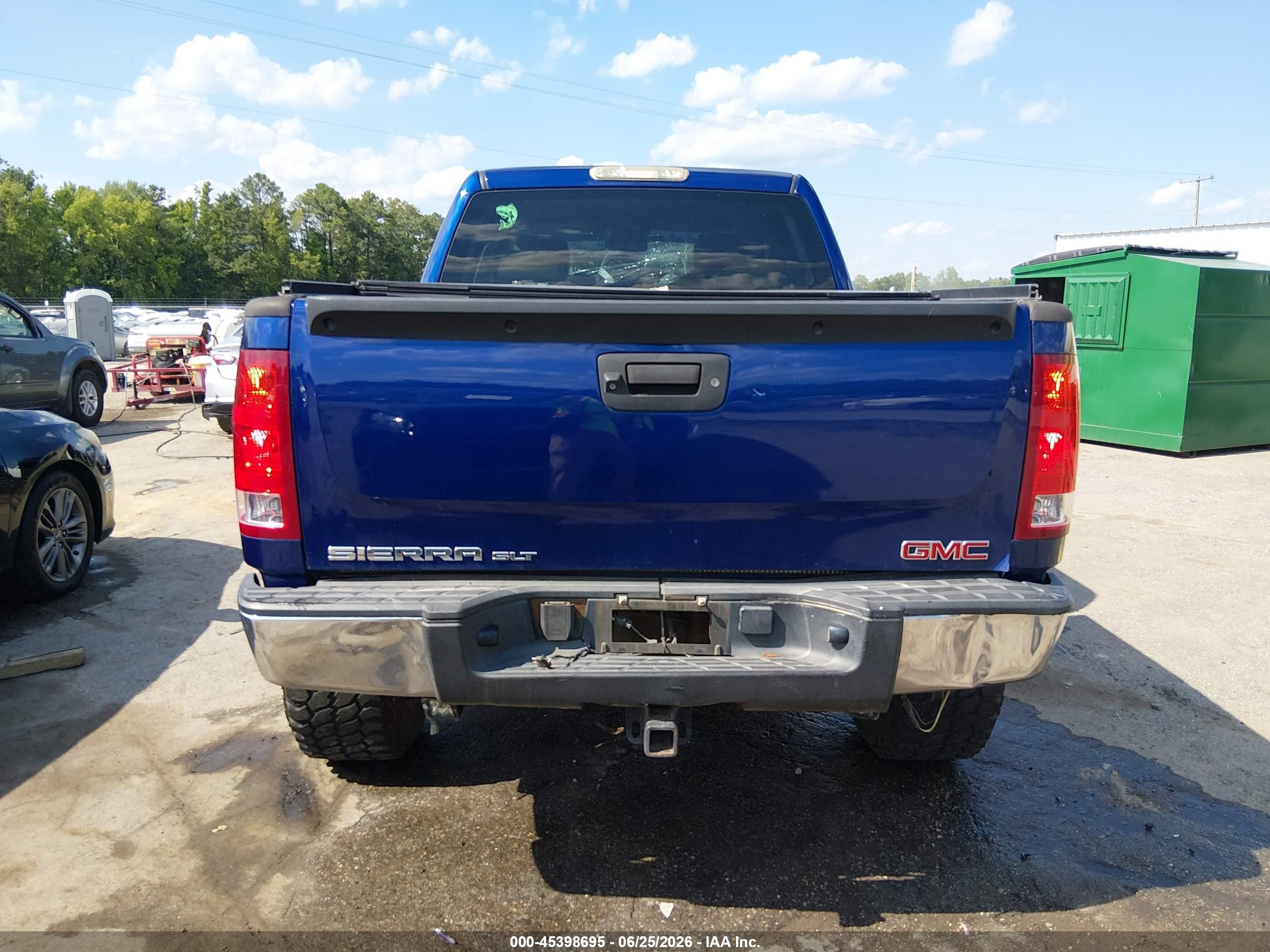 2013 Gmc Sierra 1500 Slt Blue vin: 3GTP2WE75DG164086