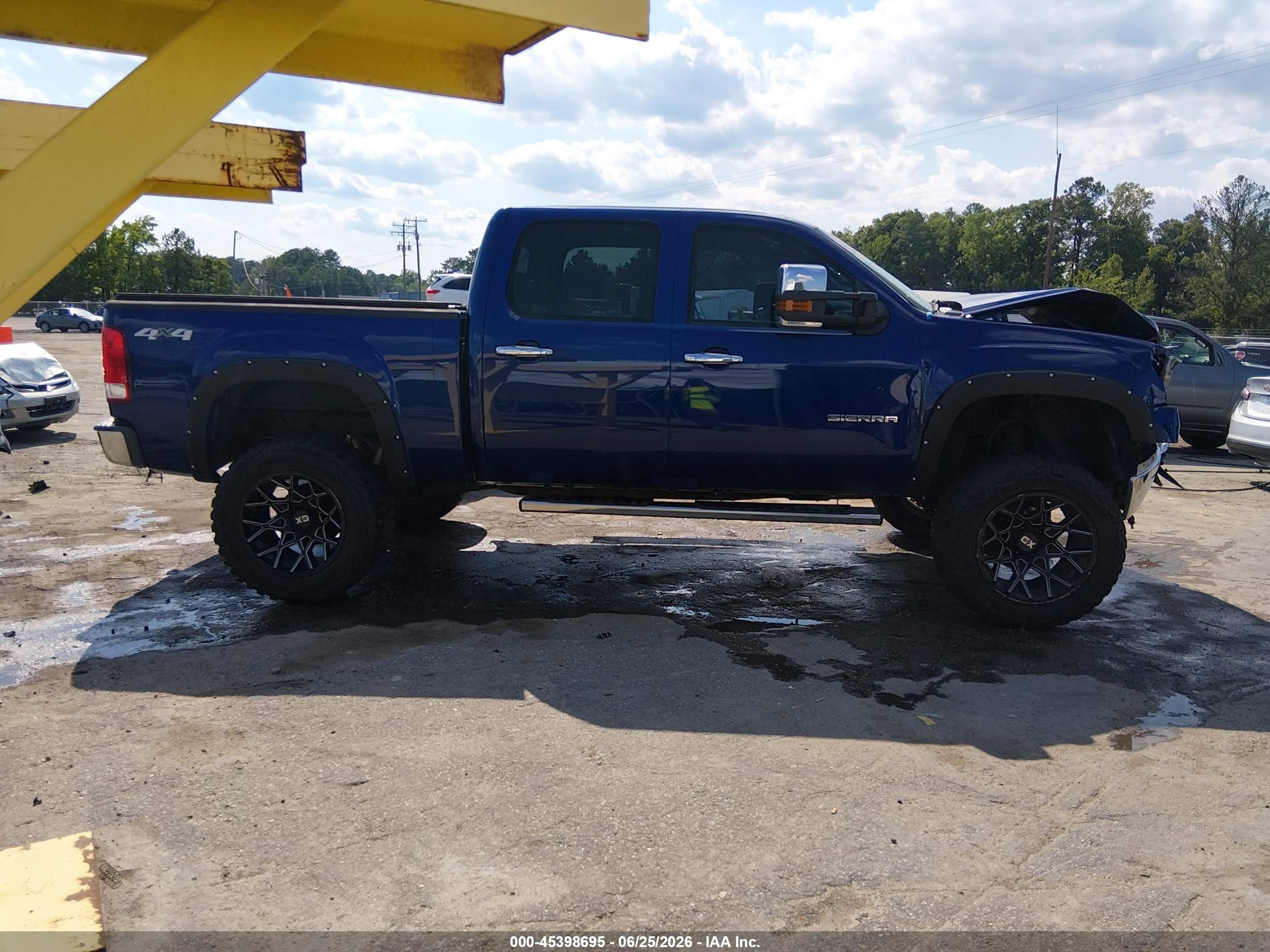 2013 Gmc Sierra 1500 Slt Blue vin: 3GTP2WE75DG164086