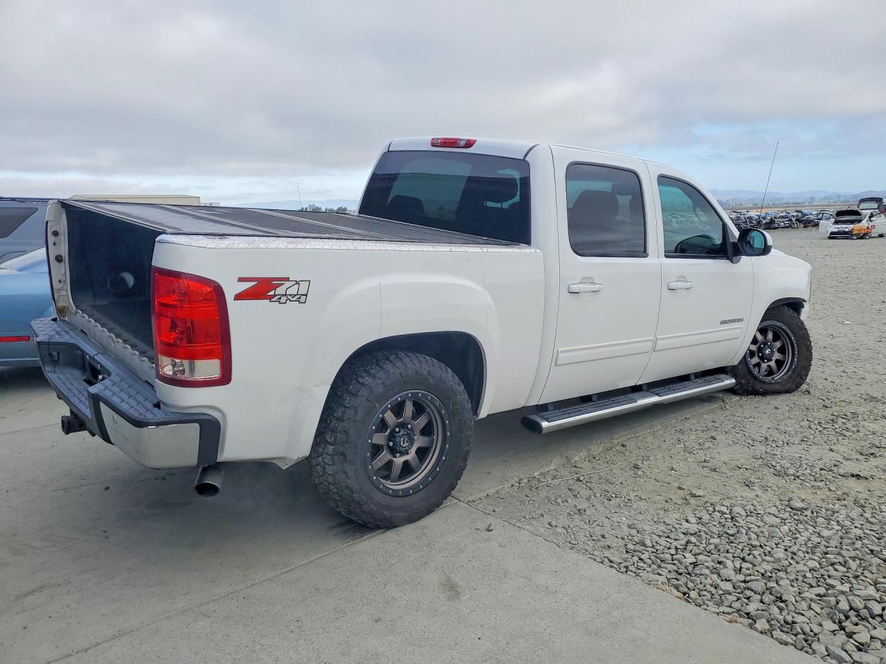 2013 Gmc Sierra K1500 Slt Белый vin: 3GTP2WE75DG354051