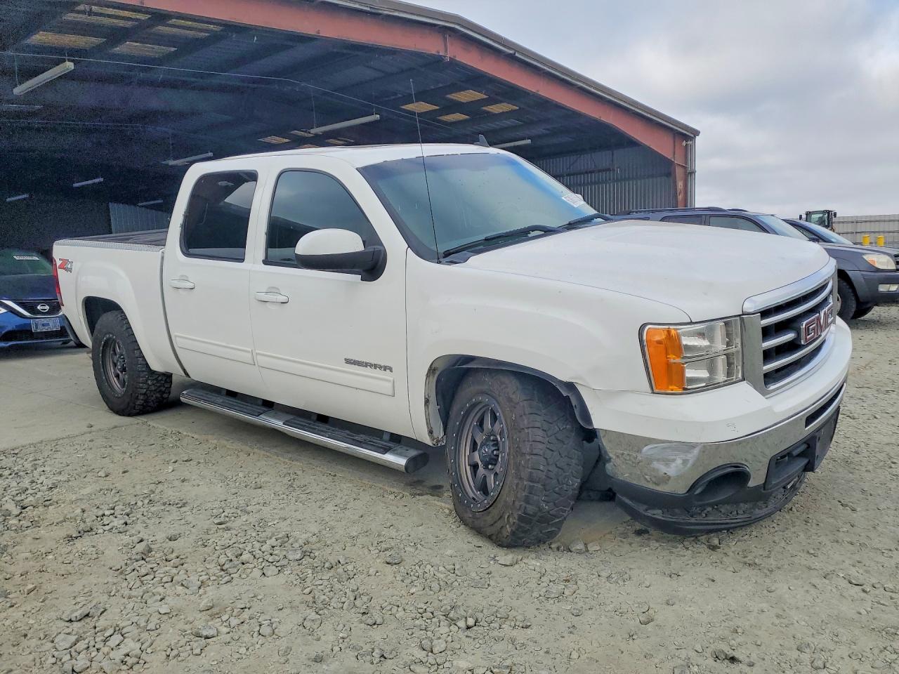 2013 Gmc Sierra K1500 Slt Белый vin: 3GTP2WE75DG354051