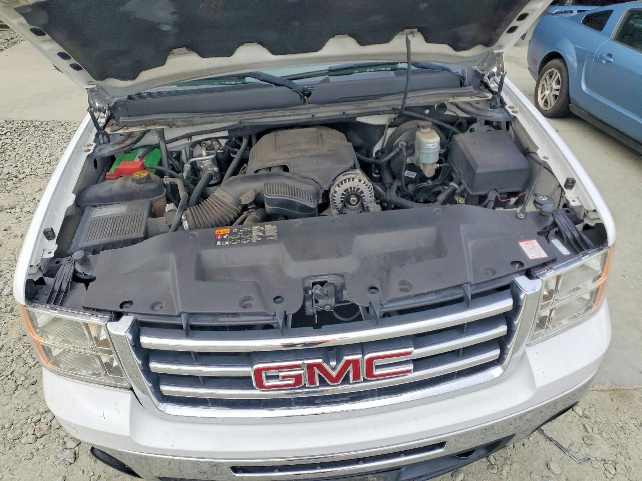 2013 Gmc Sierra K1500 Slt Белый vin: 3GTP2WE75DG354051