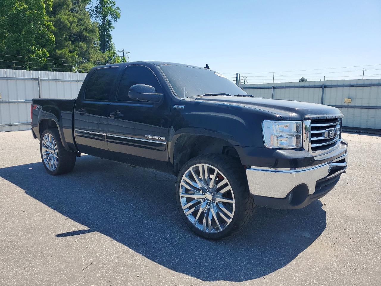 2013 Gmc Sierra K1500 Slt Black vin: 3GTP2WE75DG372193