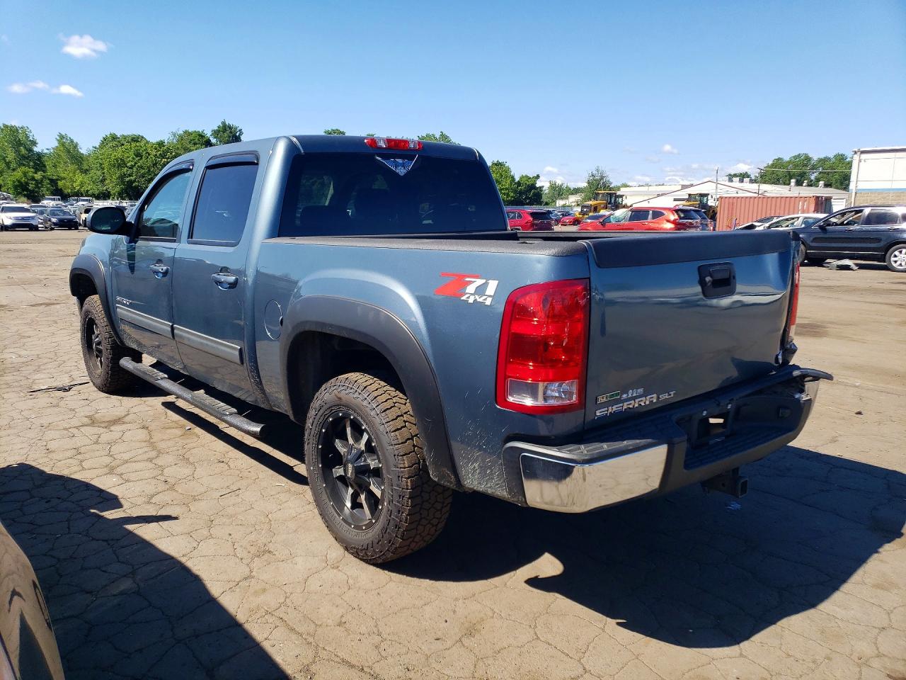 2012 Gmc Sierra K1500 Slt Blue vin: 3GTP2WE76CG121441