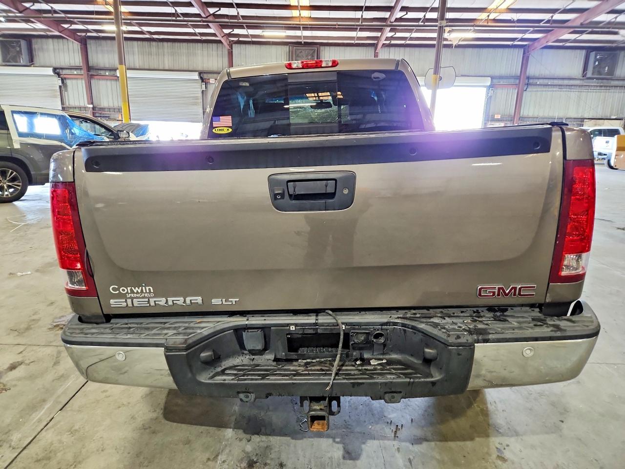 2013 Gmc Sierra K1500 Slt Серебряный vin: 3GTP2WE76DG105581