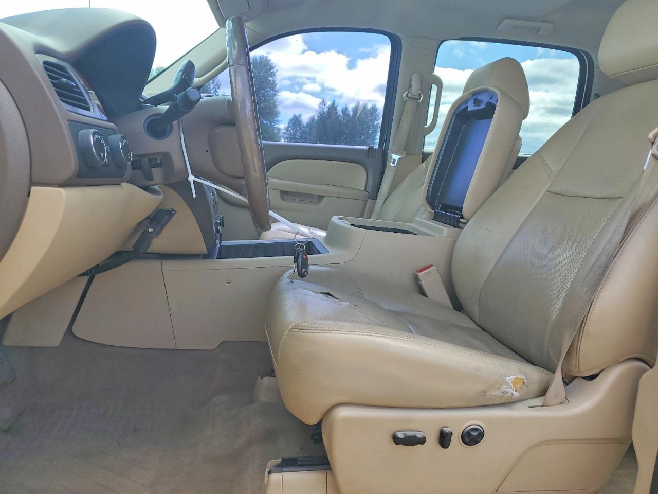 2013 Gmc Sierra K1500 Slt White vin: 3GTP2WE76DG264214