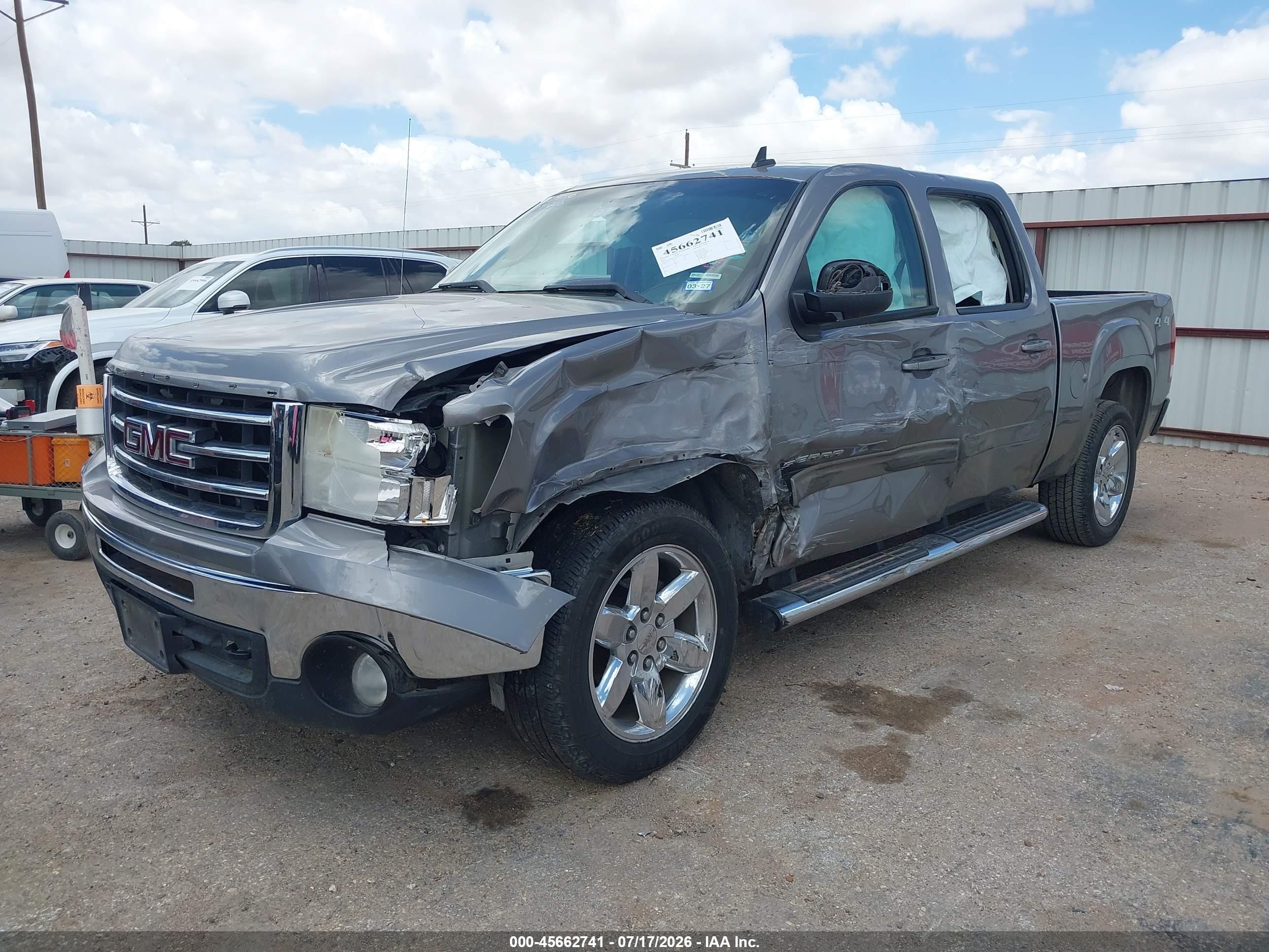 2013 Gmc Sierra 1500 Slt Серый vin: 3GTP2WE76DG334777