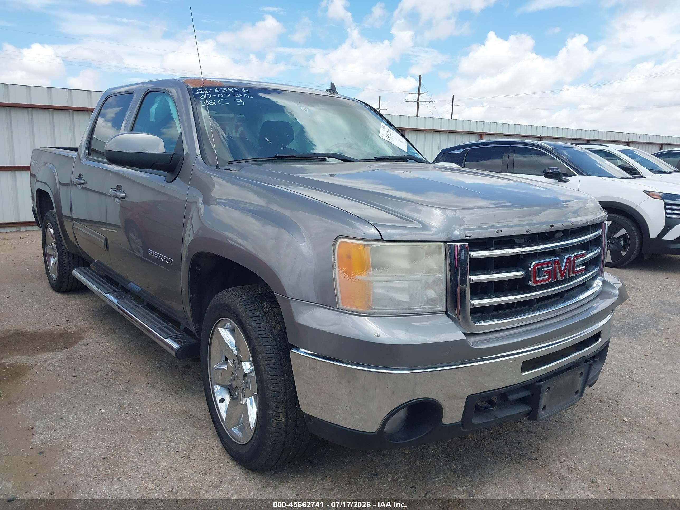 2013 Gmc Sierra 1500 Slt Серый vin: 3GTP2WE76DG334777