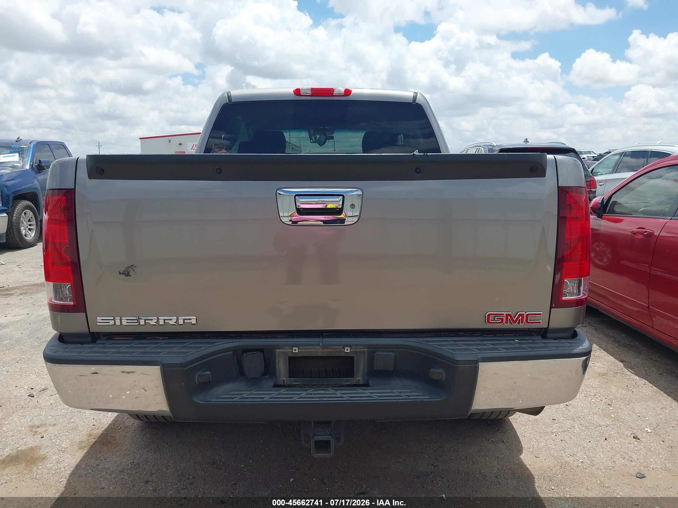 2013 Gmc Sierra 1500 Slt Серый vin: 3GTP2WE76DG334777
