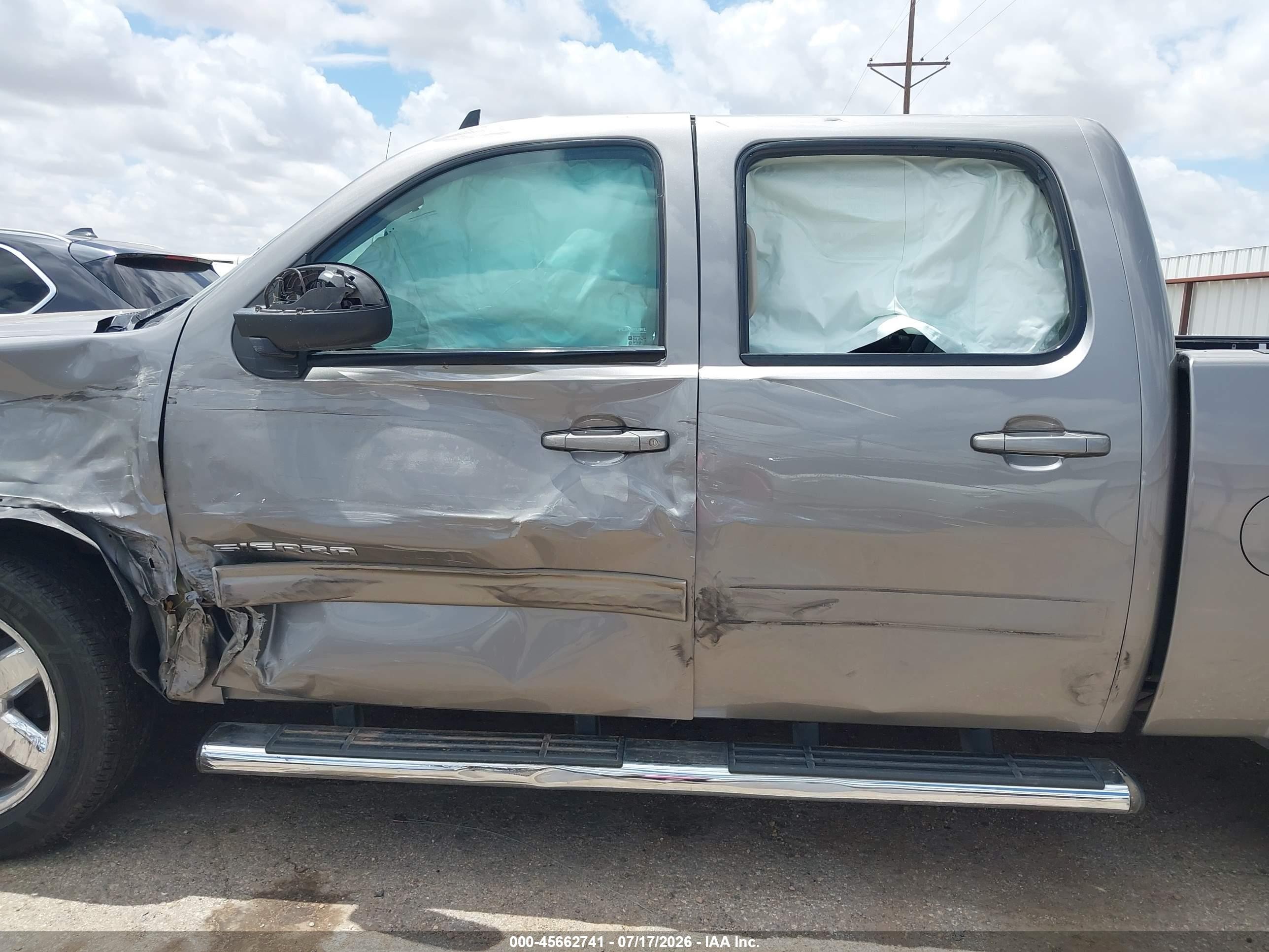 2013 Gmc Sierra 1500 Slt Серый vin: 3GTP2WE76DG334777
