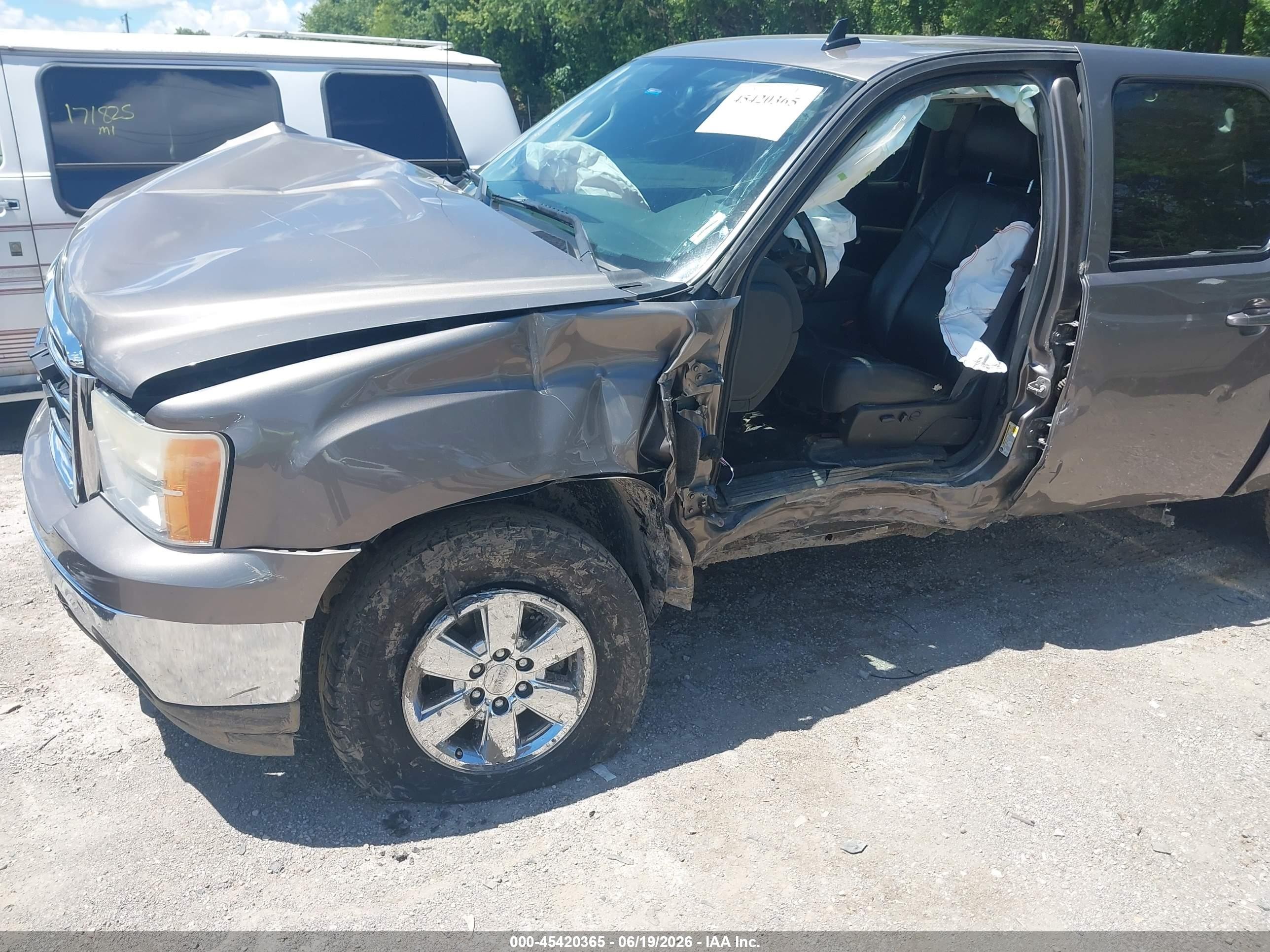 2012 Gmc Sierra 1500 Slt Gray vin: 3GTP2WE77CG258100