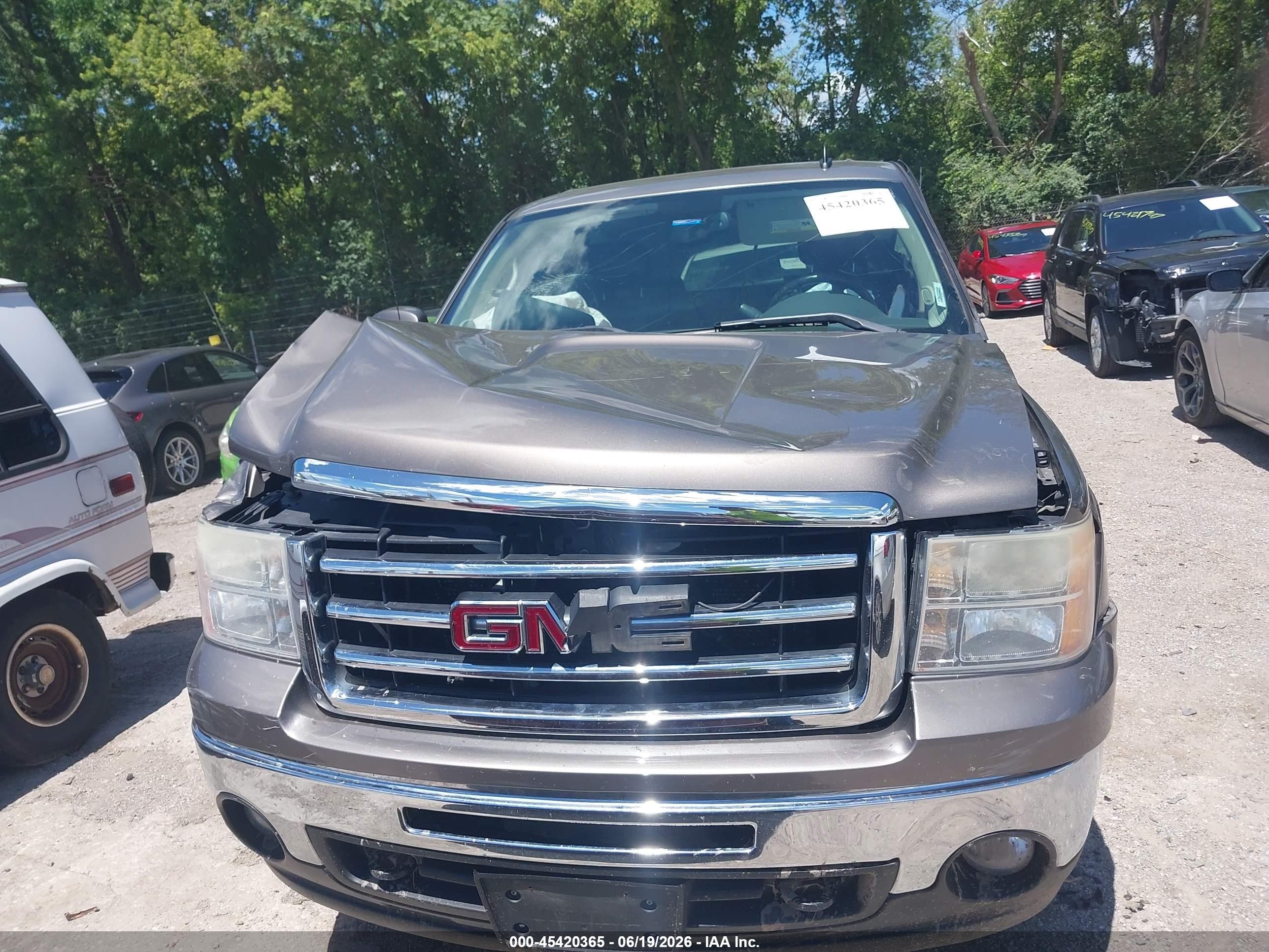 2012 Gmc Sierra 1500 Slt Gray vin: 3GTP2WE77CG258100