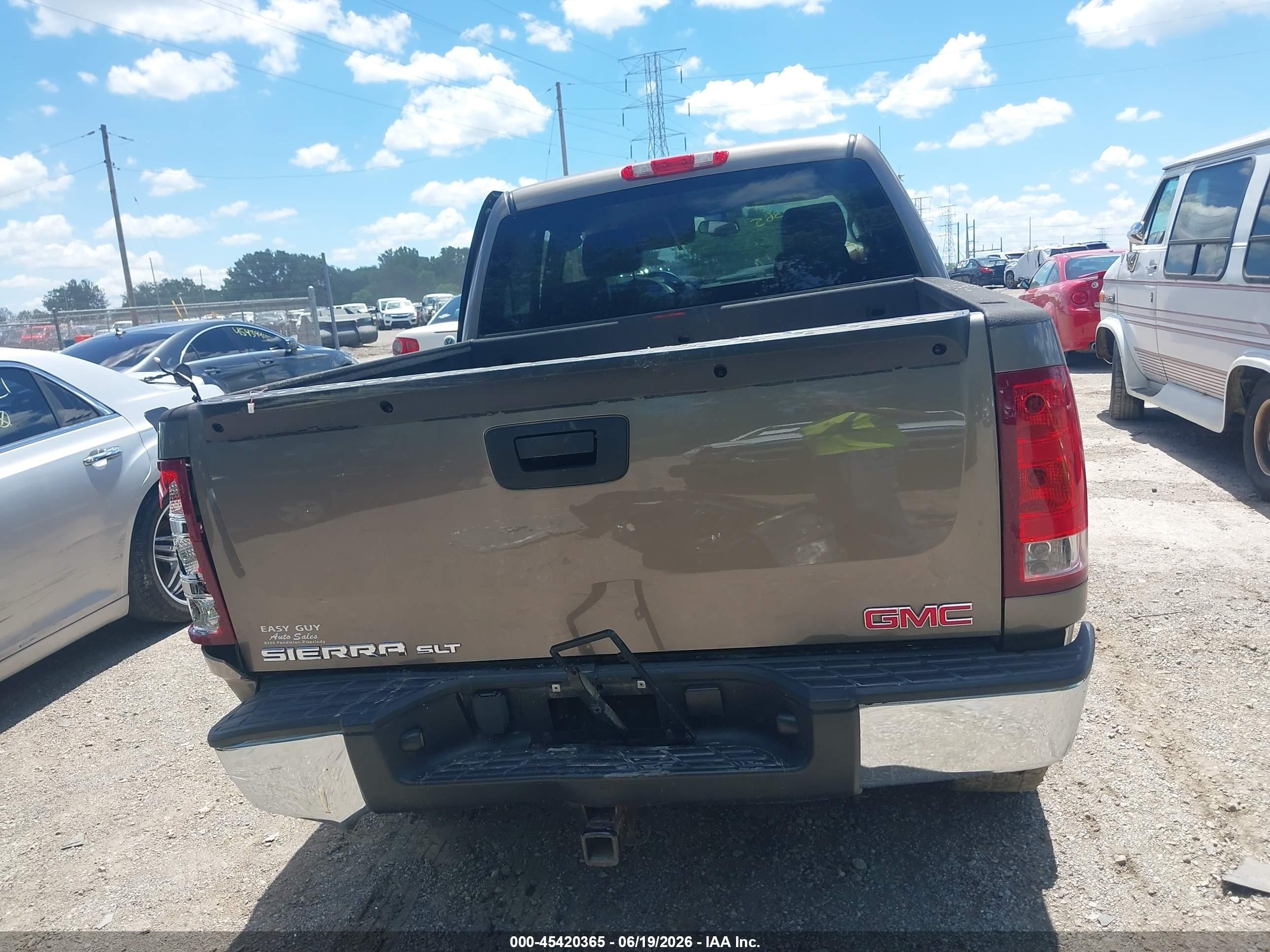 2012 Gmc Sierra 1500 Slt Gray vin: 3GTP2WE77CG258100