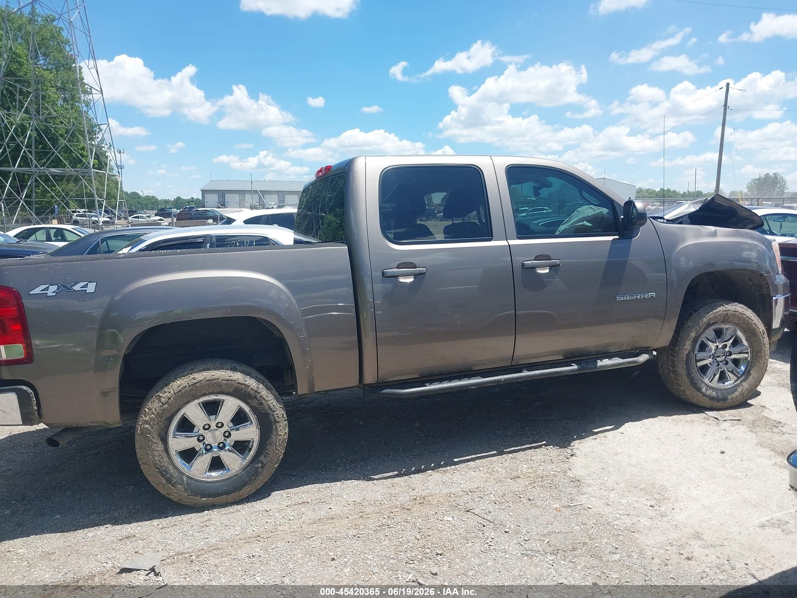 2012 Gmc Sierra 1500 Slt Gray vin: 3GTP2WE77CG258100