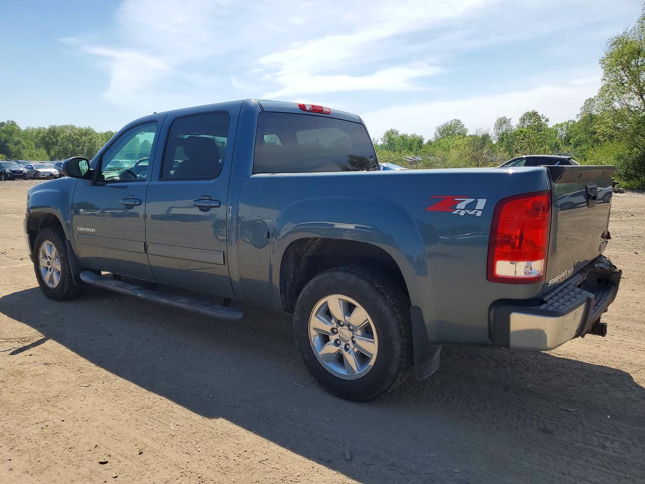 2012 Gmc Sierra K1500 Slt Бирюзовый vin: 3GTP2WE77CG304783