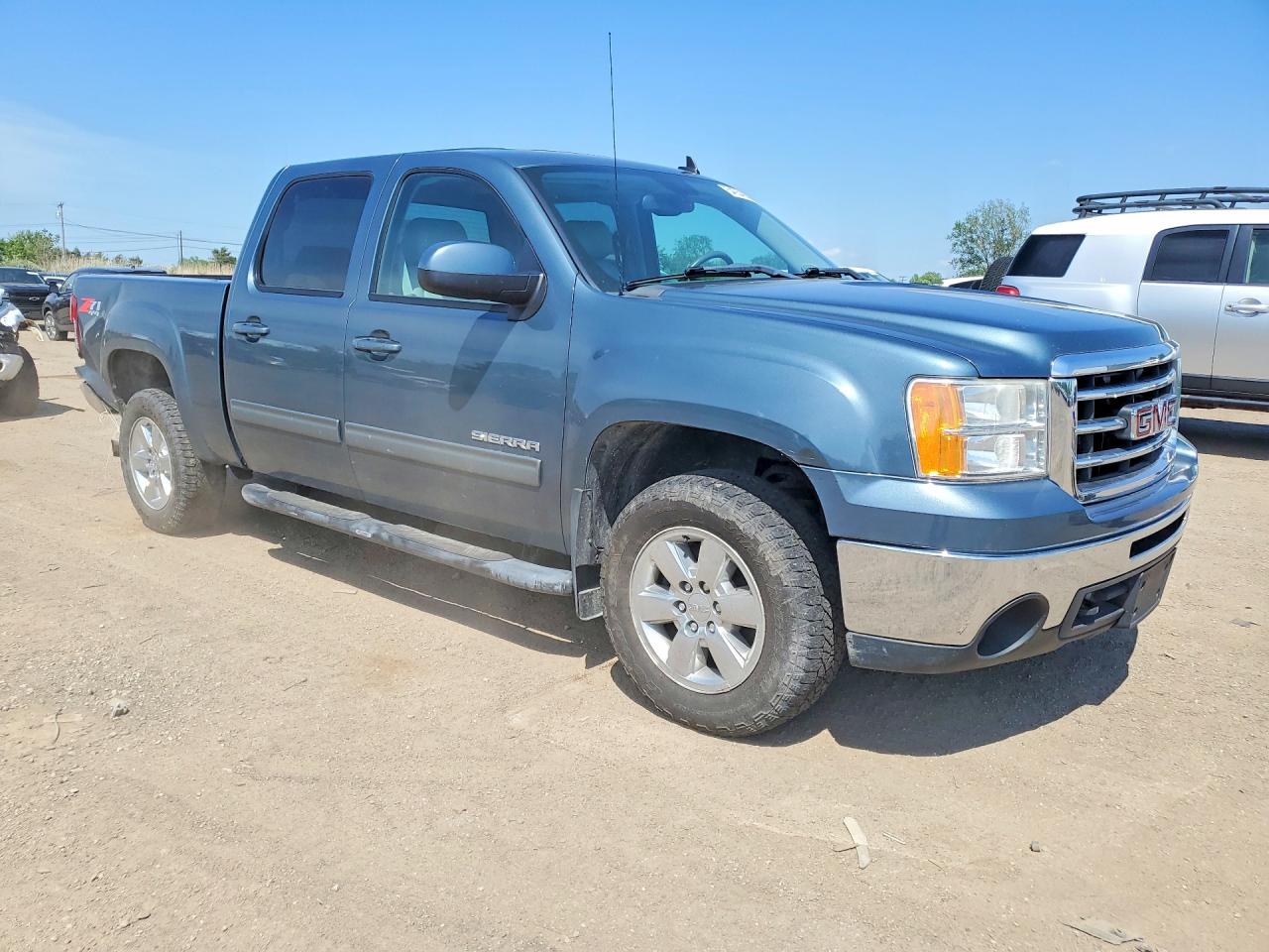 2012 Gmc Sierra K1500 Slt Бирюзовый vin: 3GTP2WE77CG304783