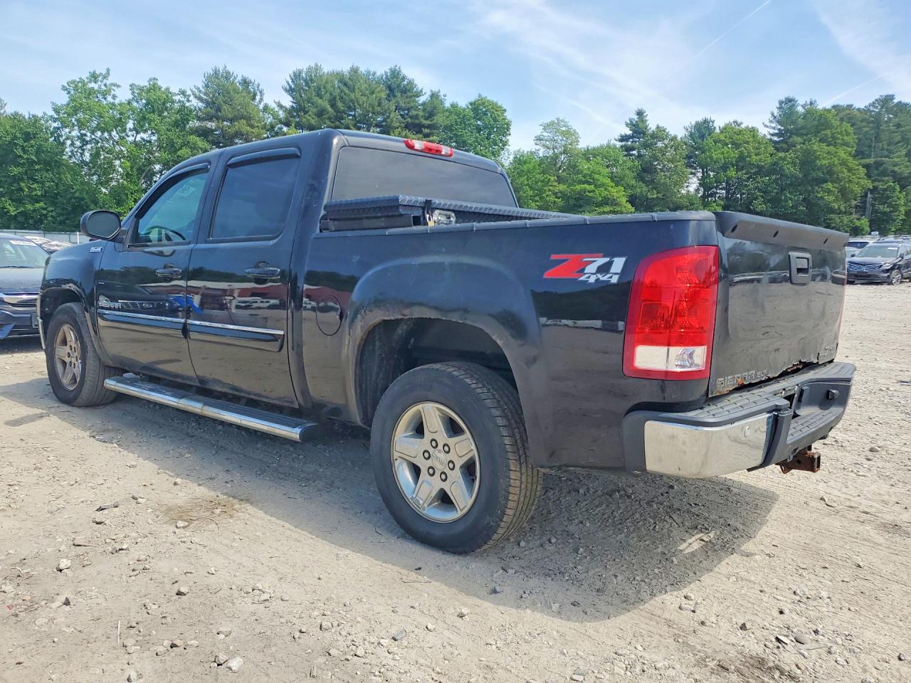 2013 Gmc Sierra K1500 Slt Black vin: 3GTP2WE77DG130702