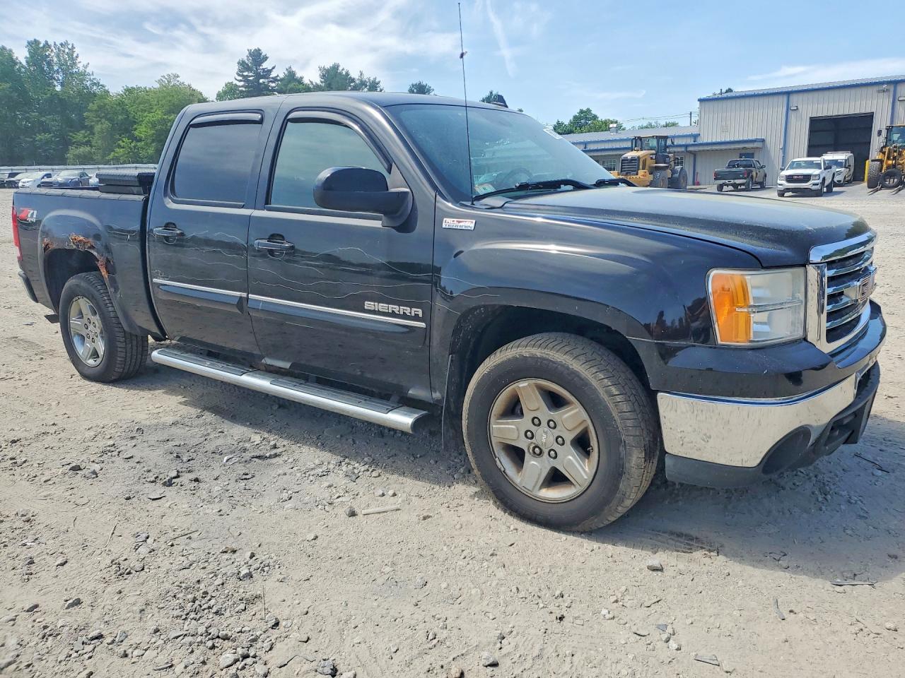 2013 Gmc Sierra K1500 Slt Black vin: 3GTP2WE77DG130702