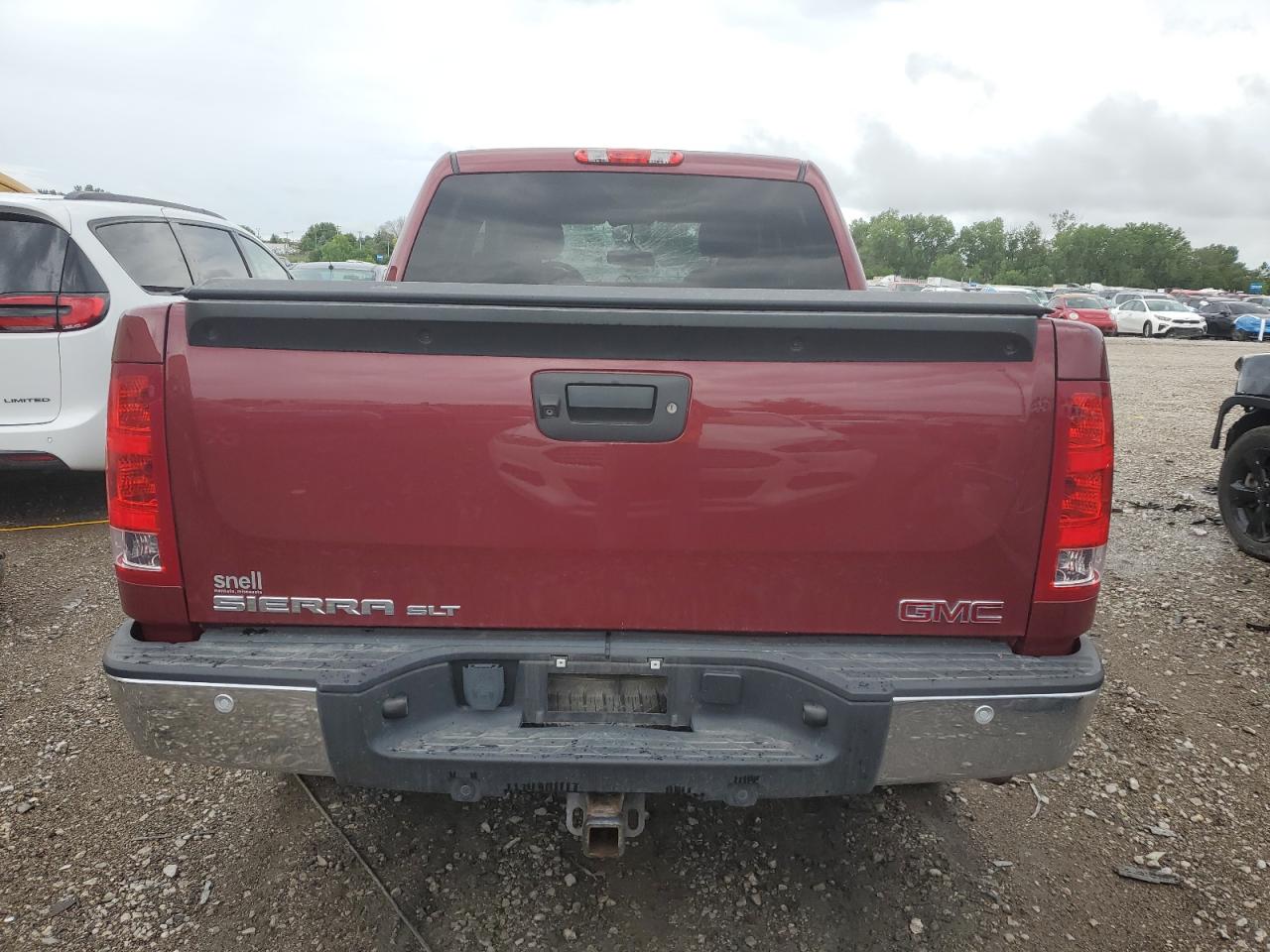 2013 Gmc Sierra K1500 Slt   Maroon vin: 3GTP2WE77DG374365