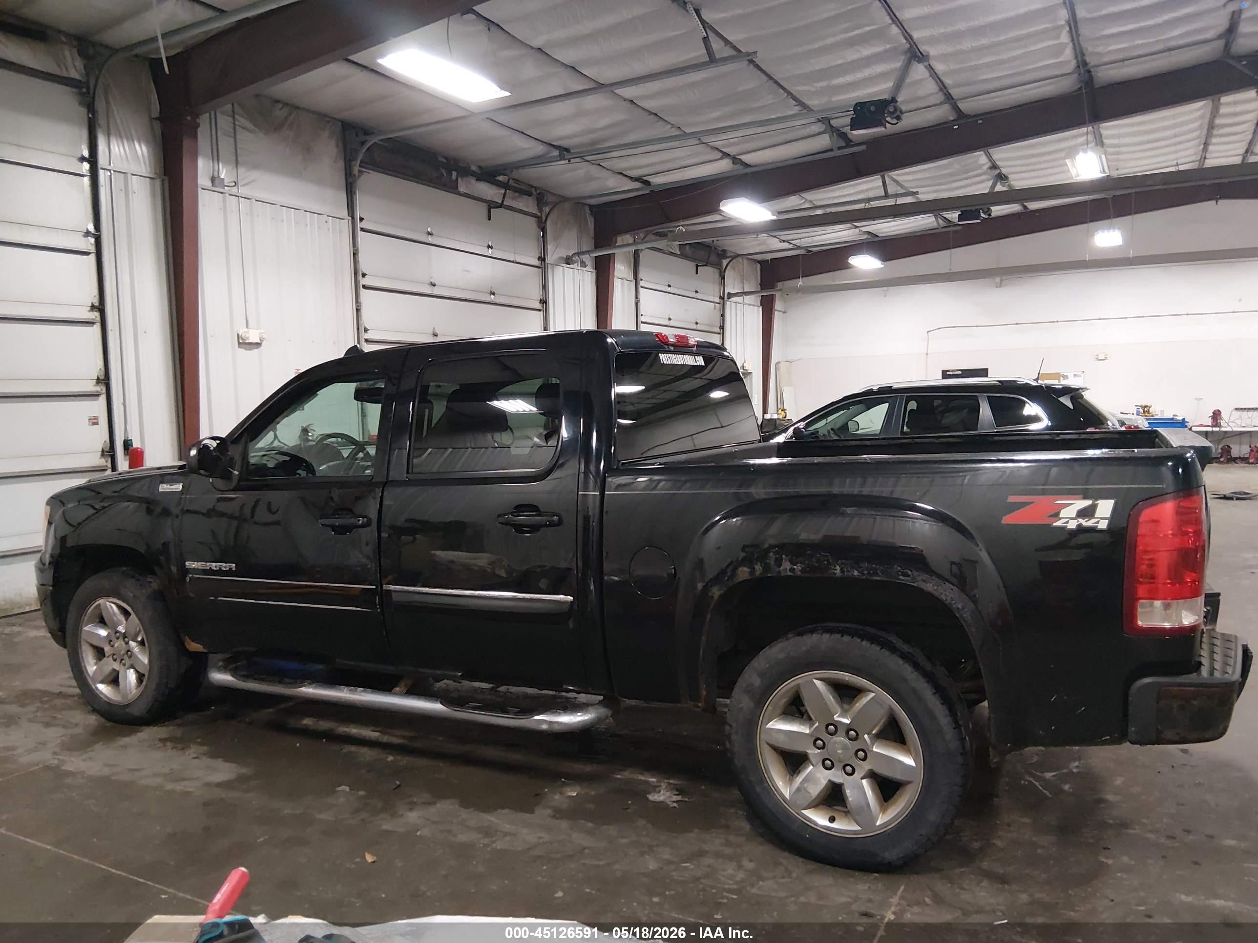 2012 Gmc Sierra 1500 Slt Черный vin: 3GTP2WE78CG251589