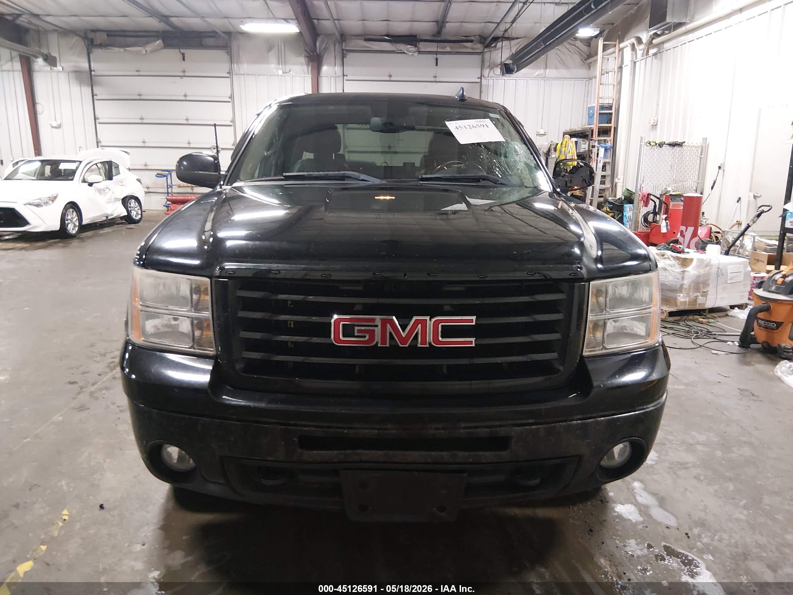 2012 Gmc Sierra 1500 Slt Черный vin: 3GTP2WE78CG251589